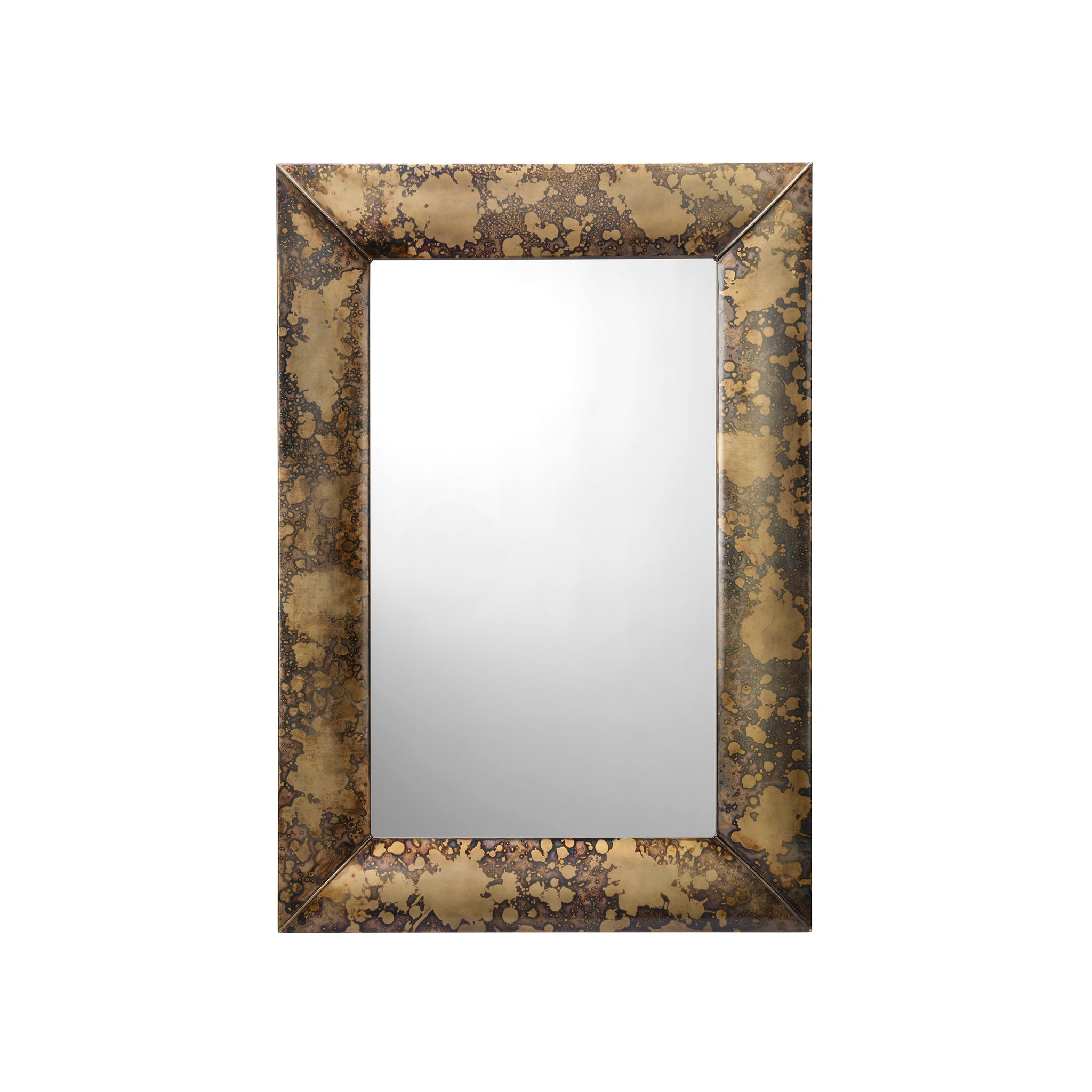 Verdigris Mirror - Wisteria