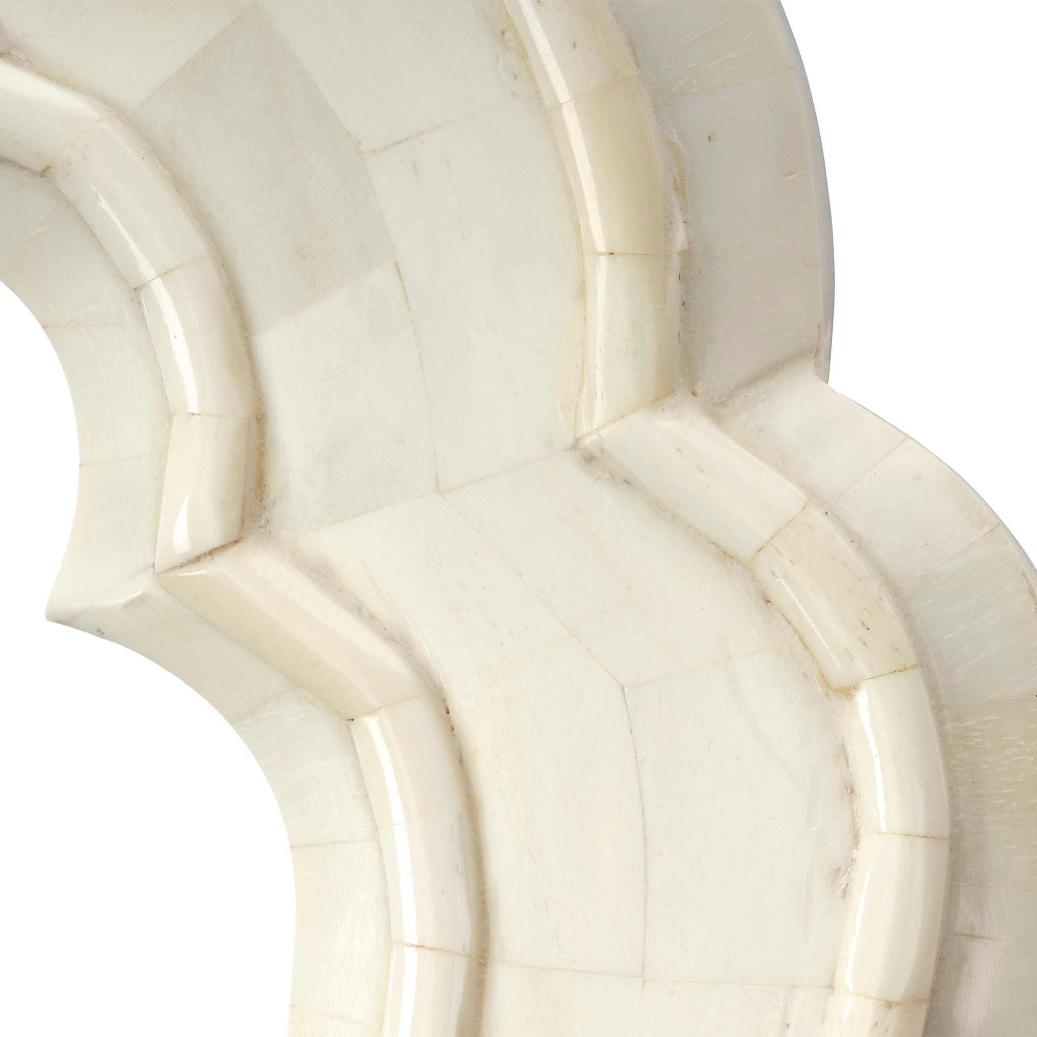 Saphia Bone Mirror - Wisteria