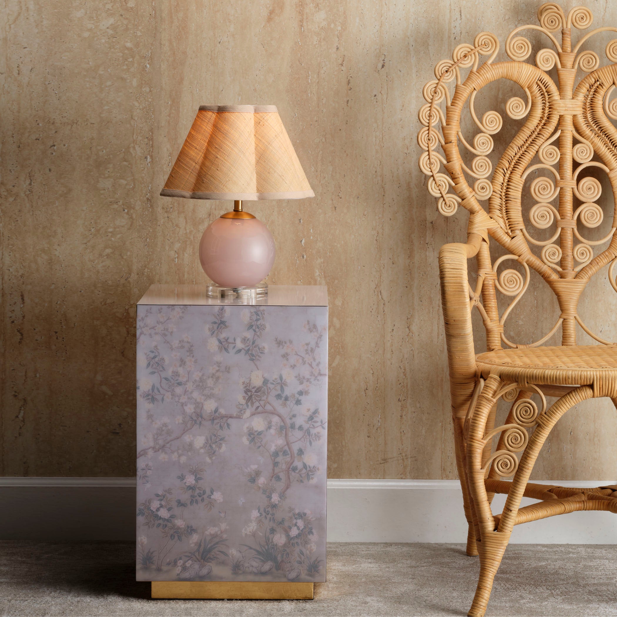 Hanami Accent Table - Wisteria