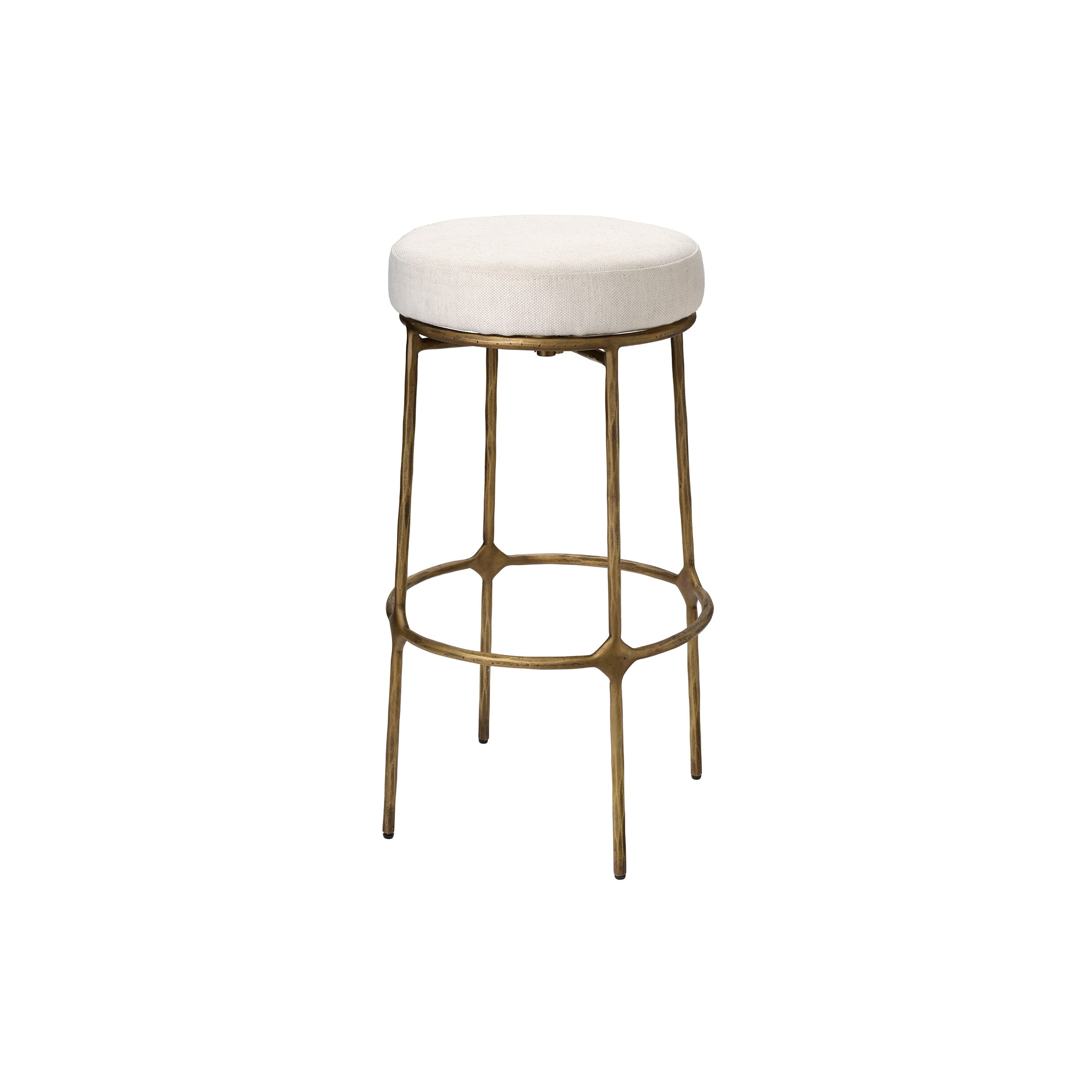 Amies Upholstered Stool - Wisteria