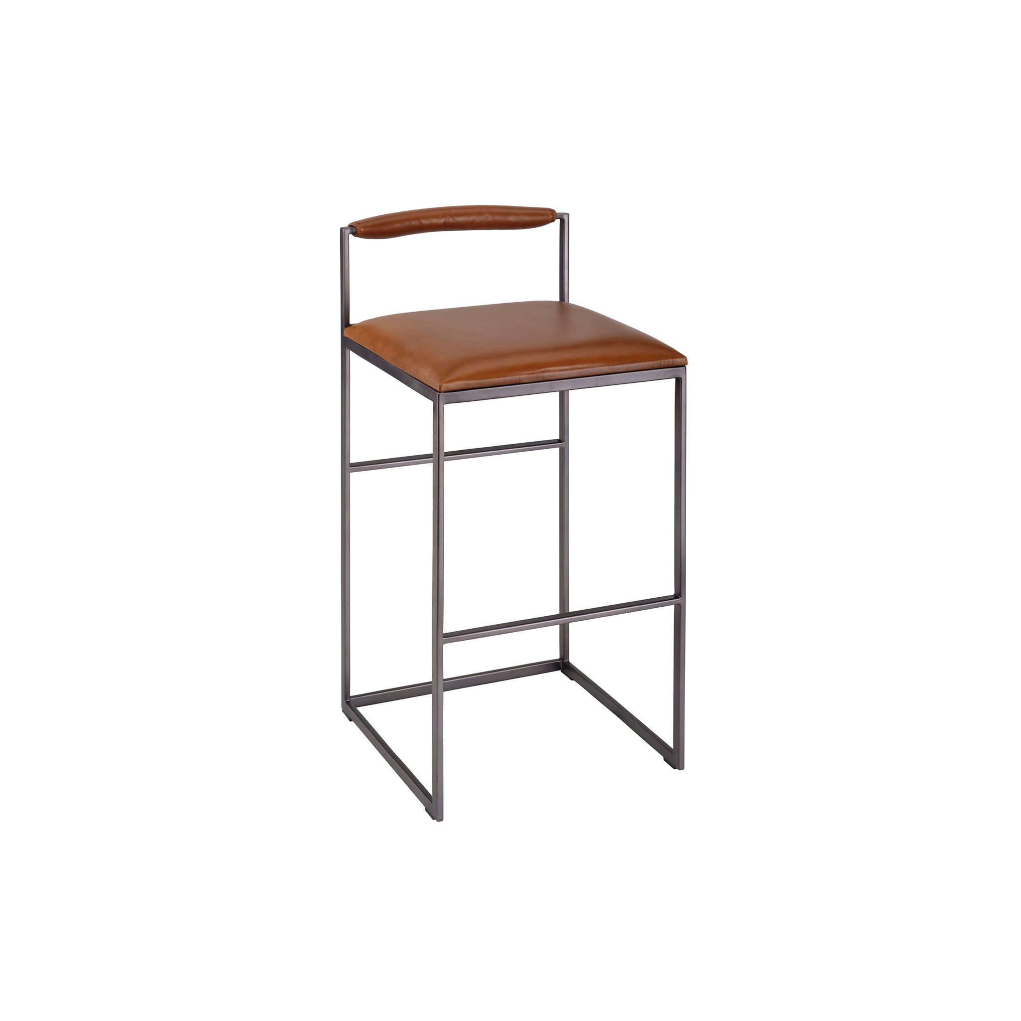 Larkin Leather Chair - Wisteria