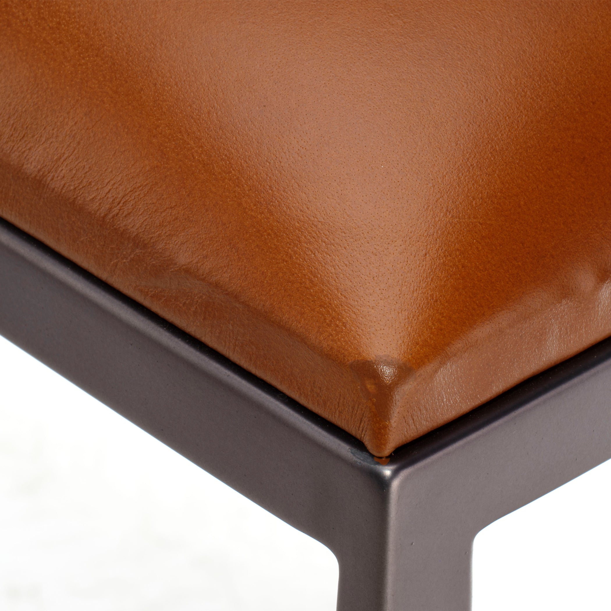 Larkin Leather Chair - Wisteria