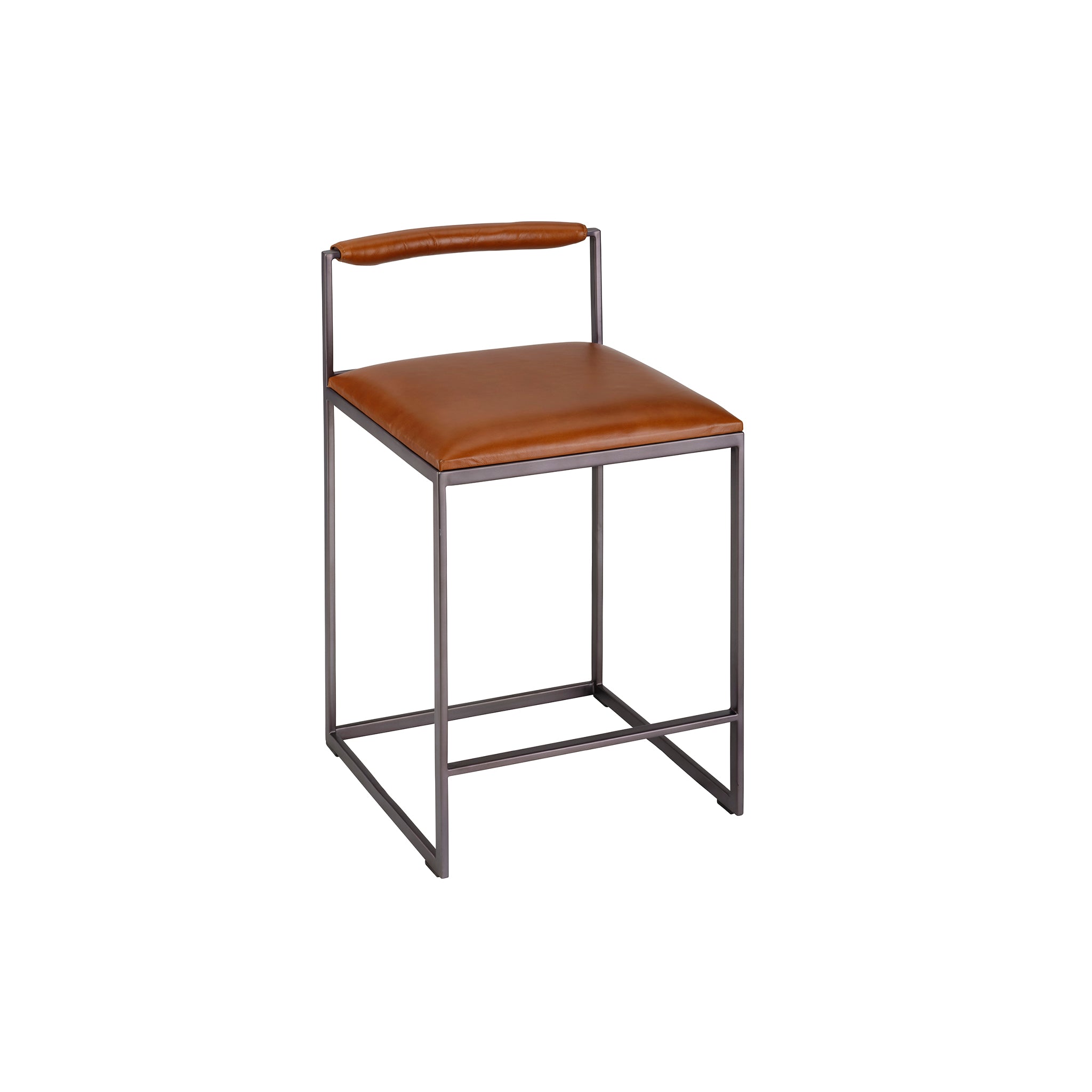 Larkin Leather Chair - Wisteria