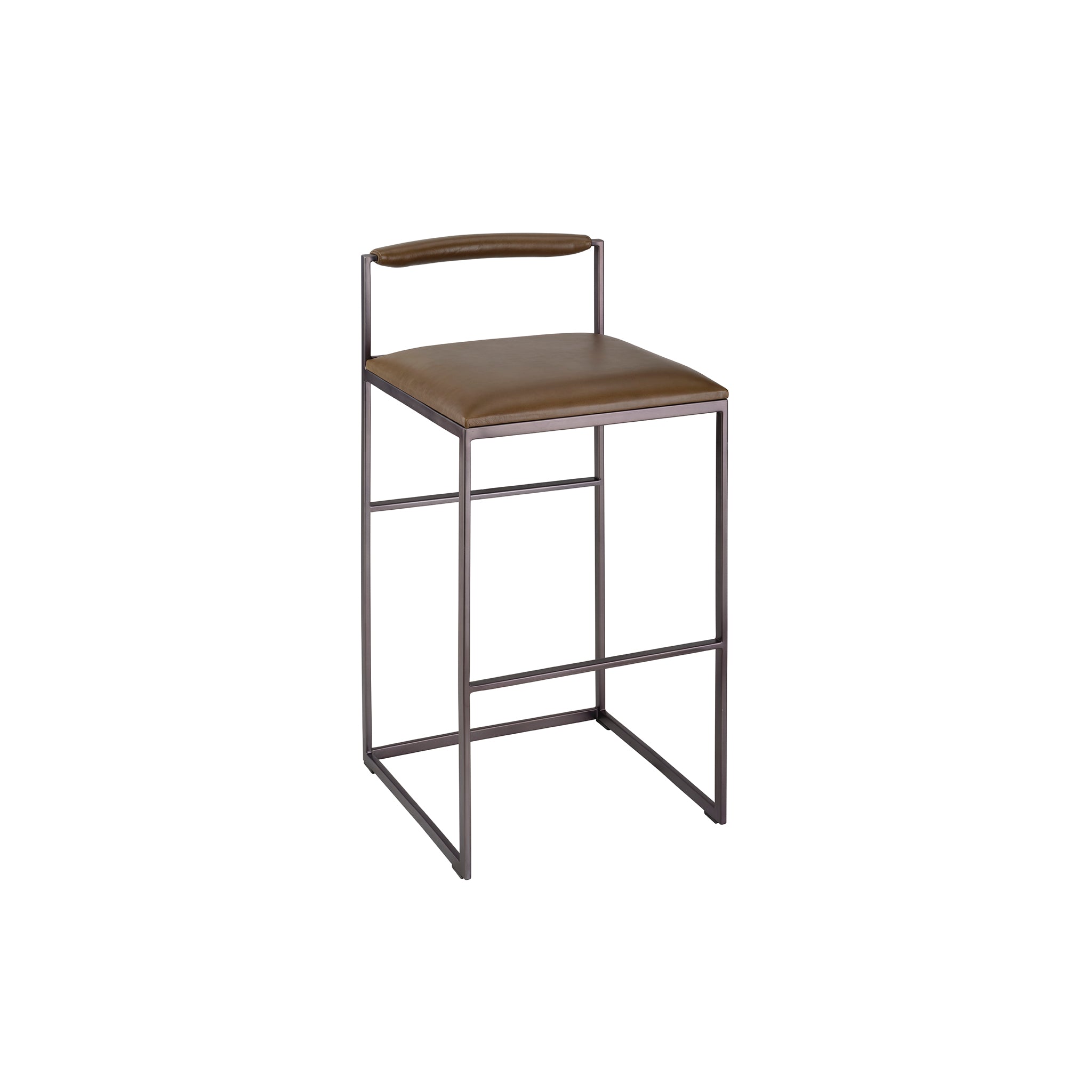 Larkin Leather Chair - Wisteria