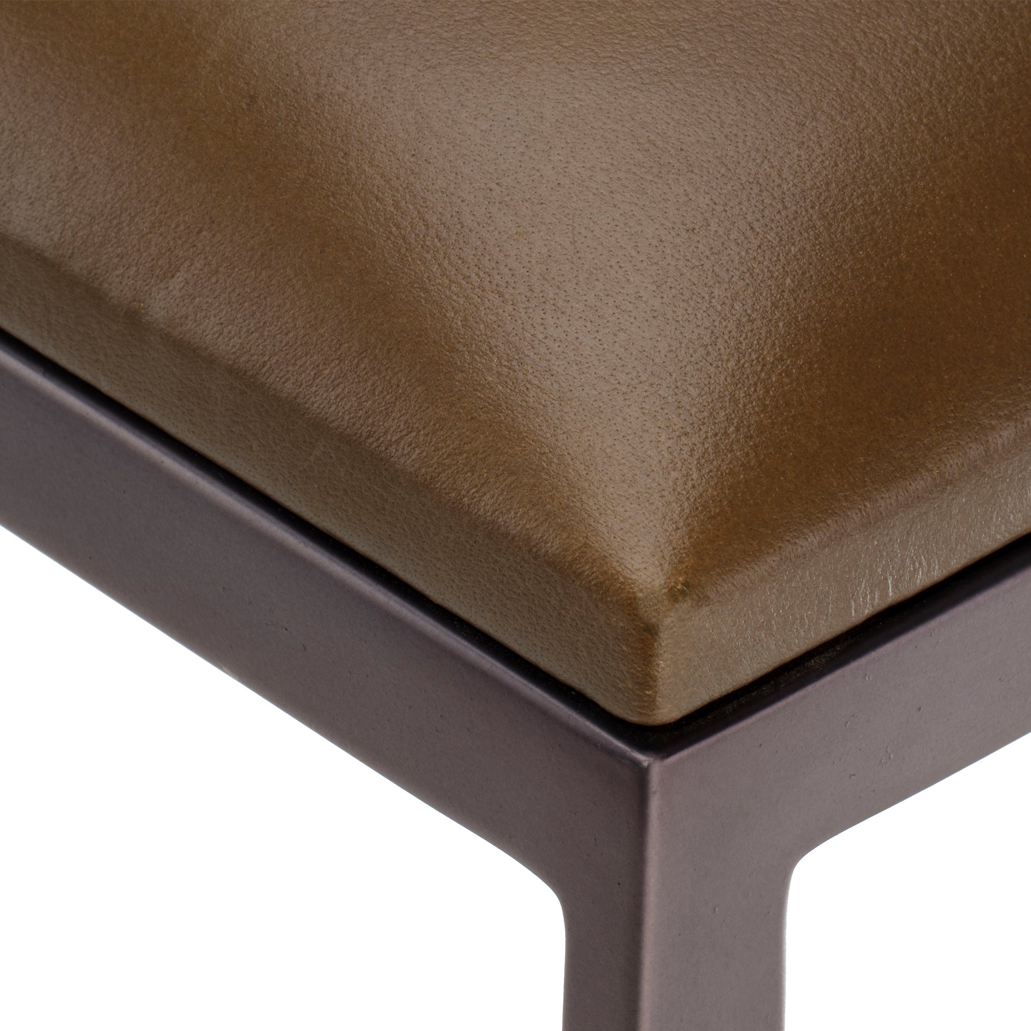 Larkin Leather Chair - Wisteria