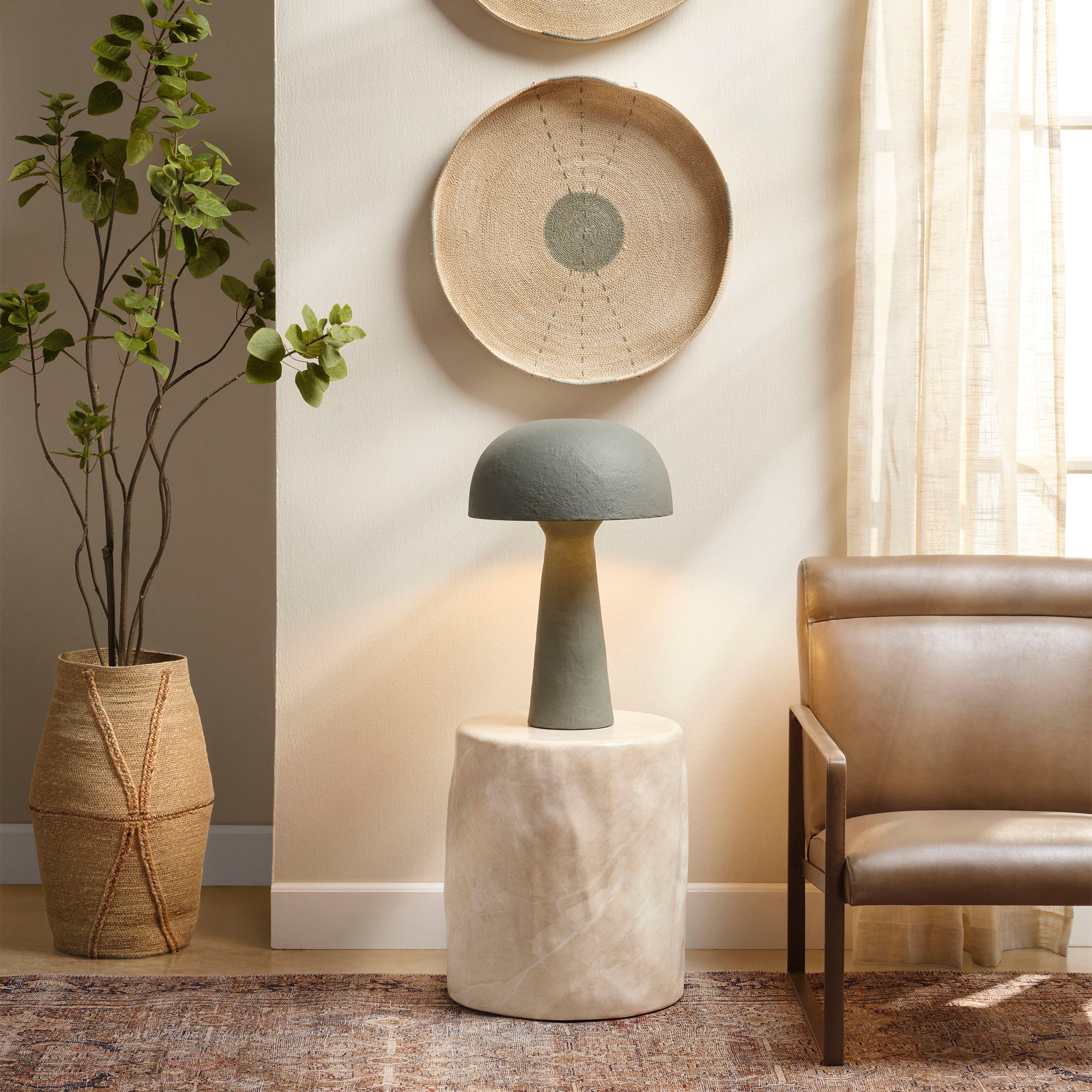 Volze Accent Table - Wisteria