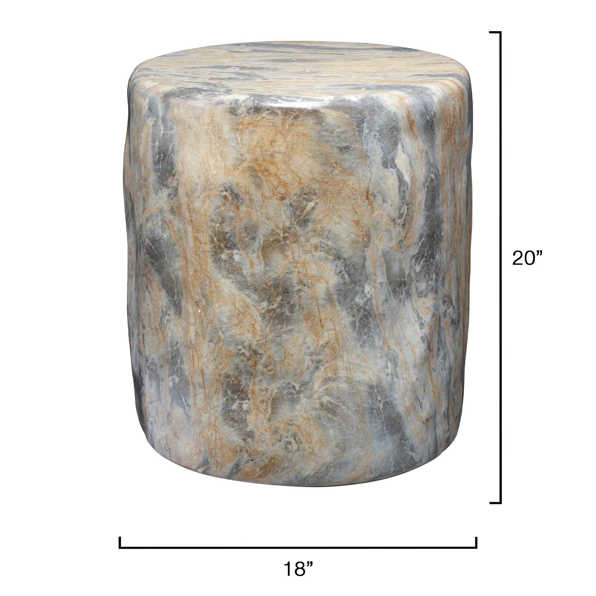 Volze Accent Table - Wisteria