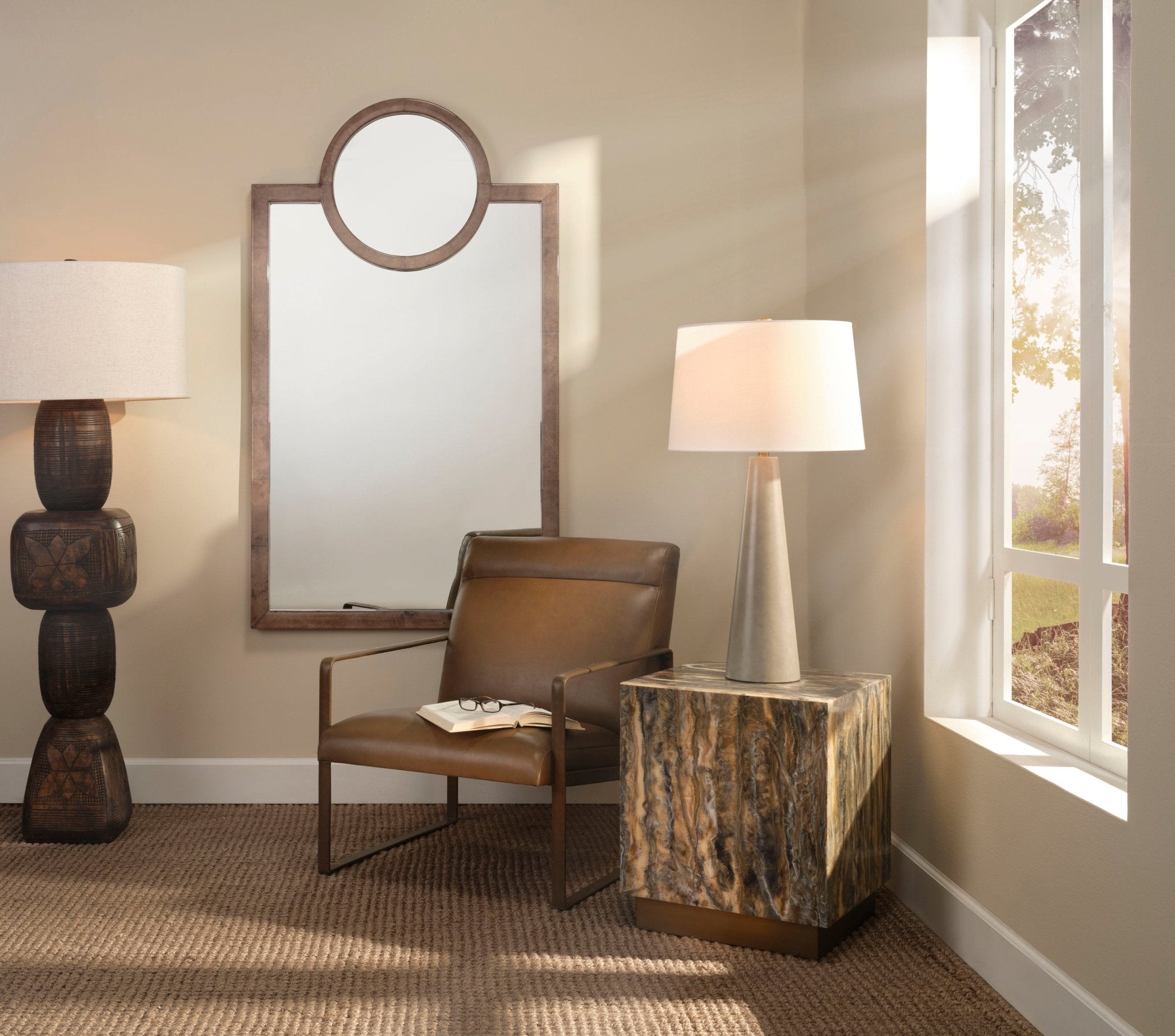 Marmeo Accent Table - Wisteria