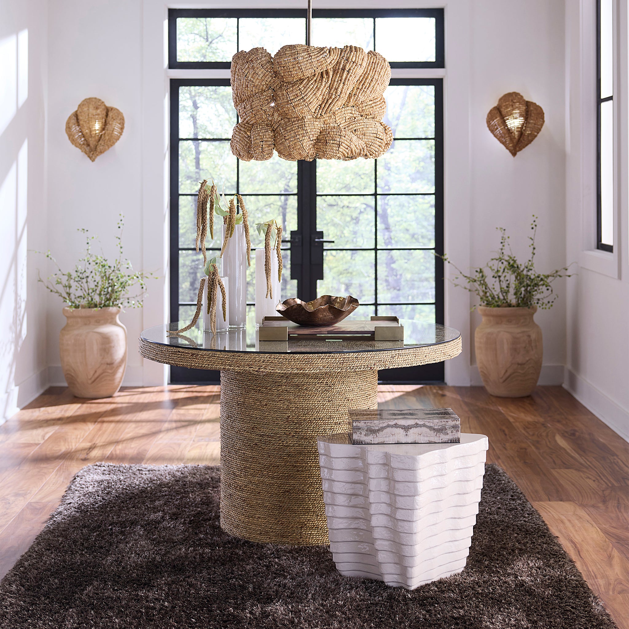 Stratum Accent Table - Wisteria