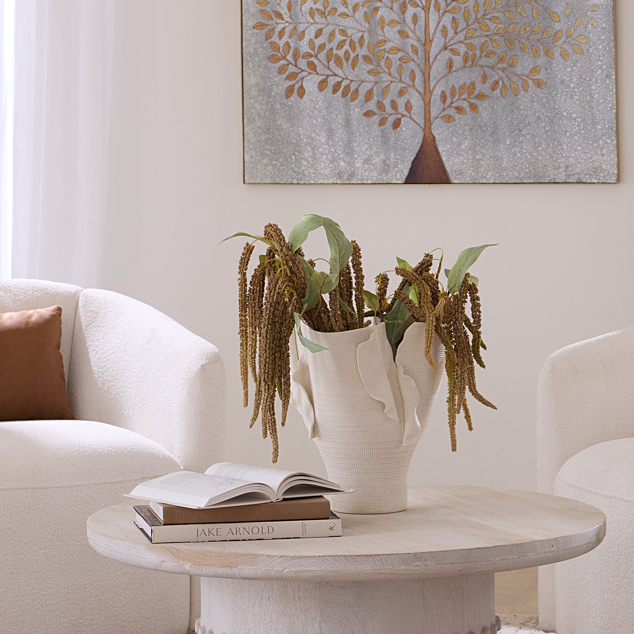 Cartouche Porcelain Vessel