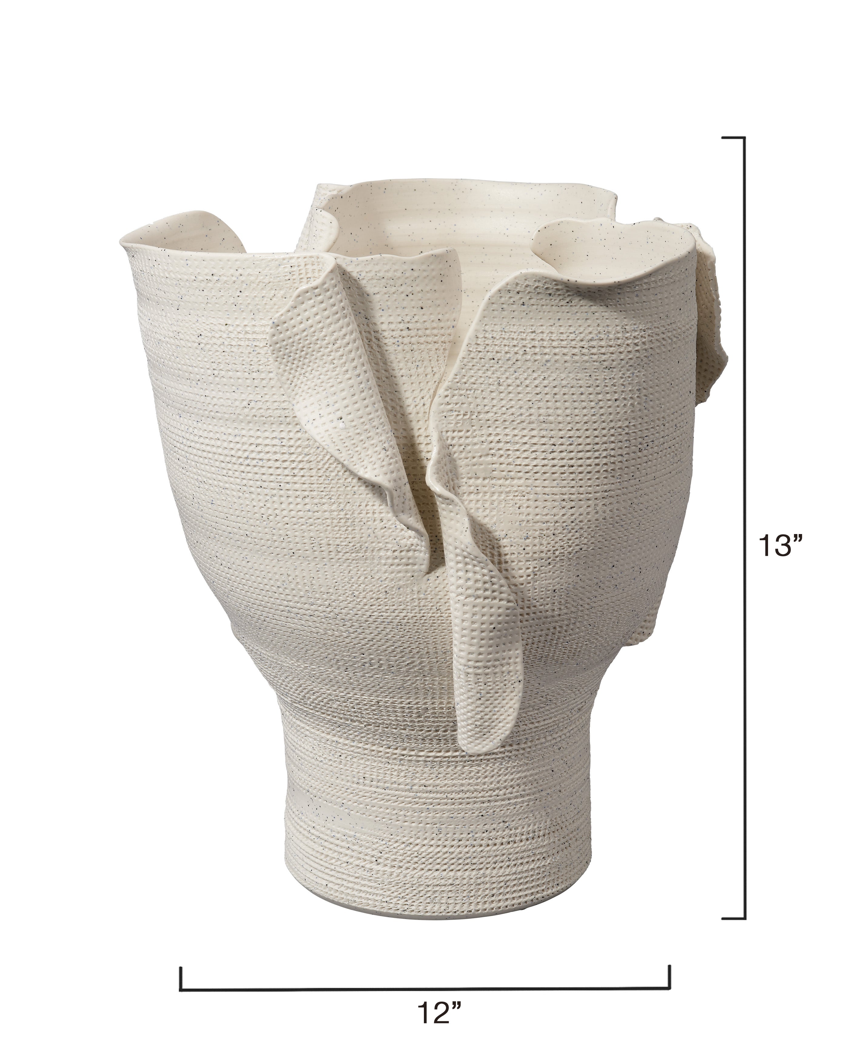 Cartouche Porcelain Vessel