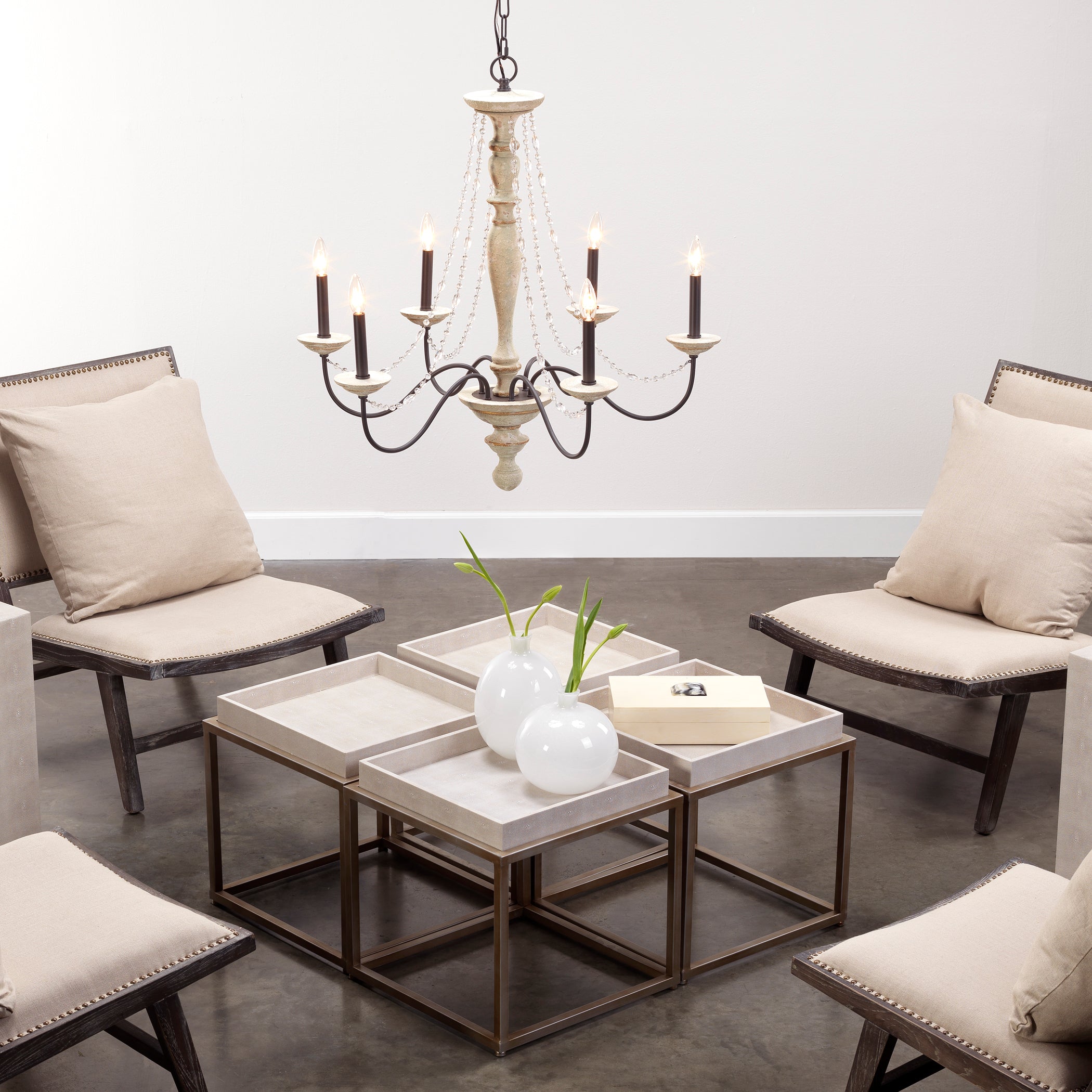 Quenelle Chandelier