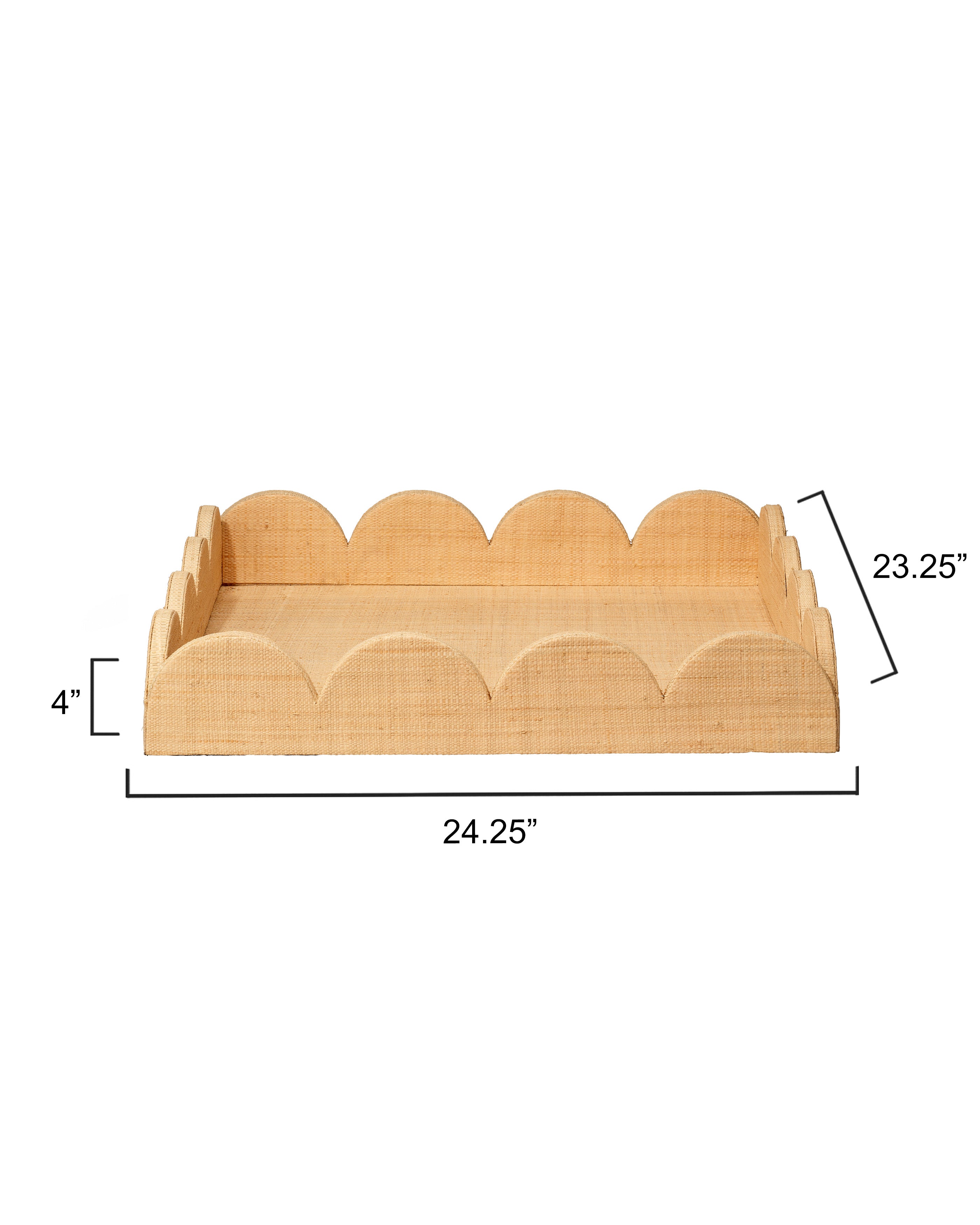 Ranata Scalloped Tray