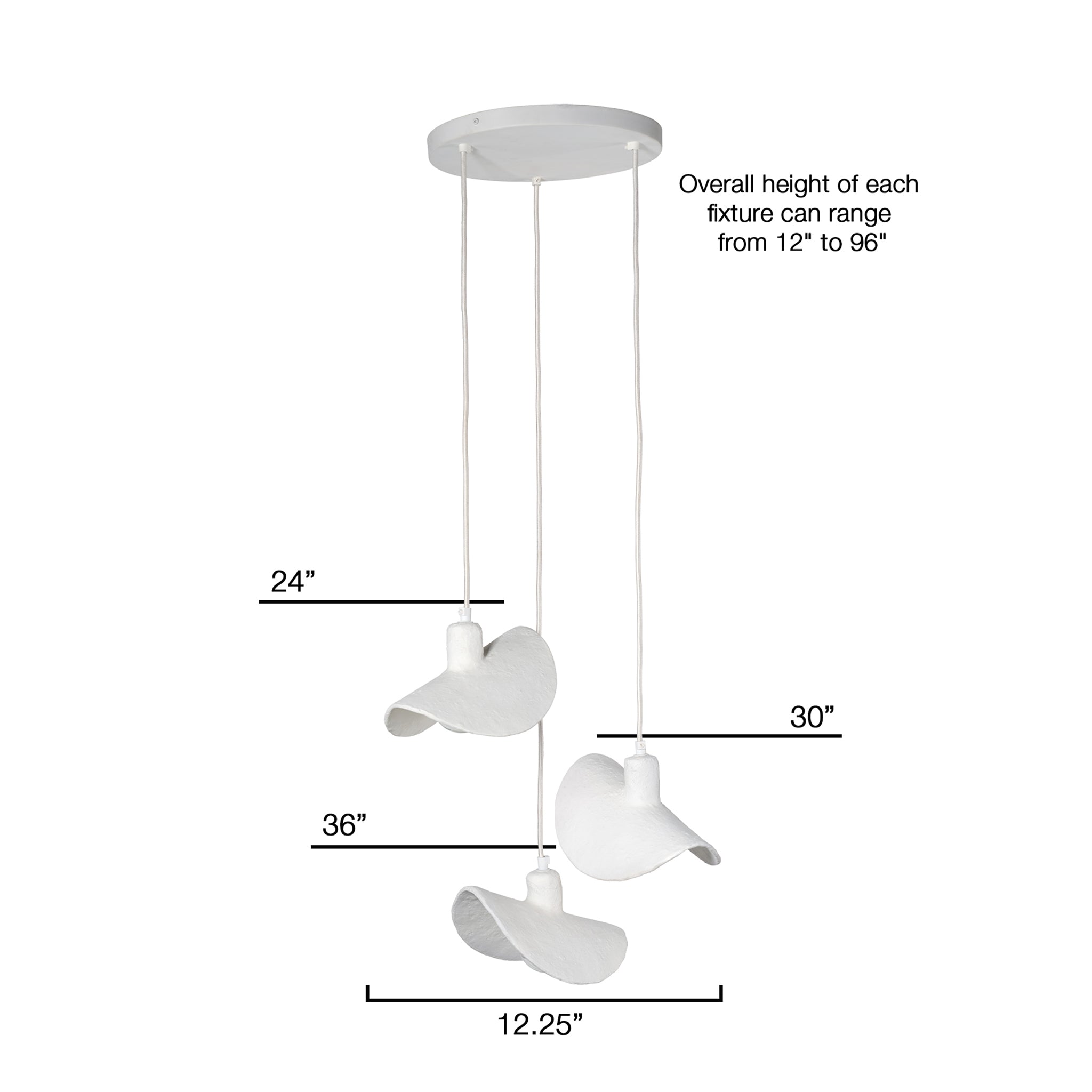 Vallier 3 Light Chandelier