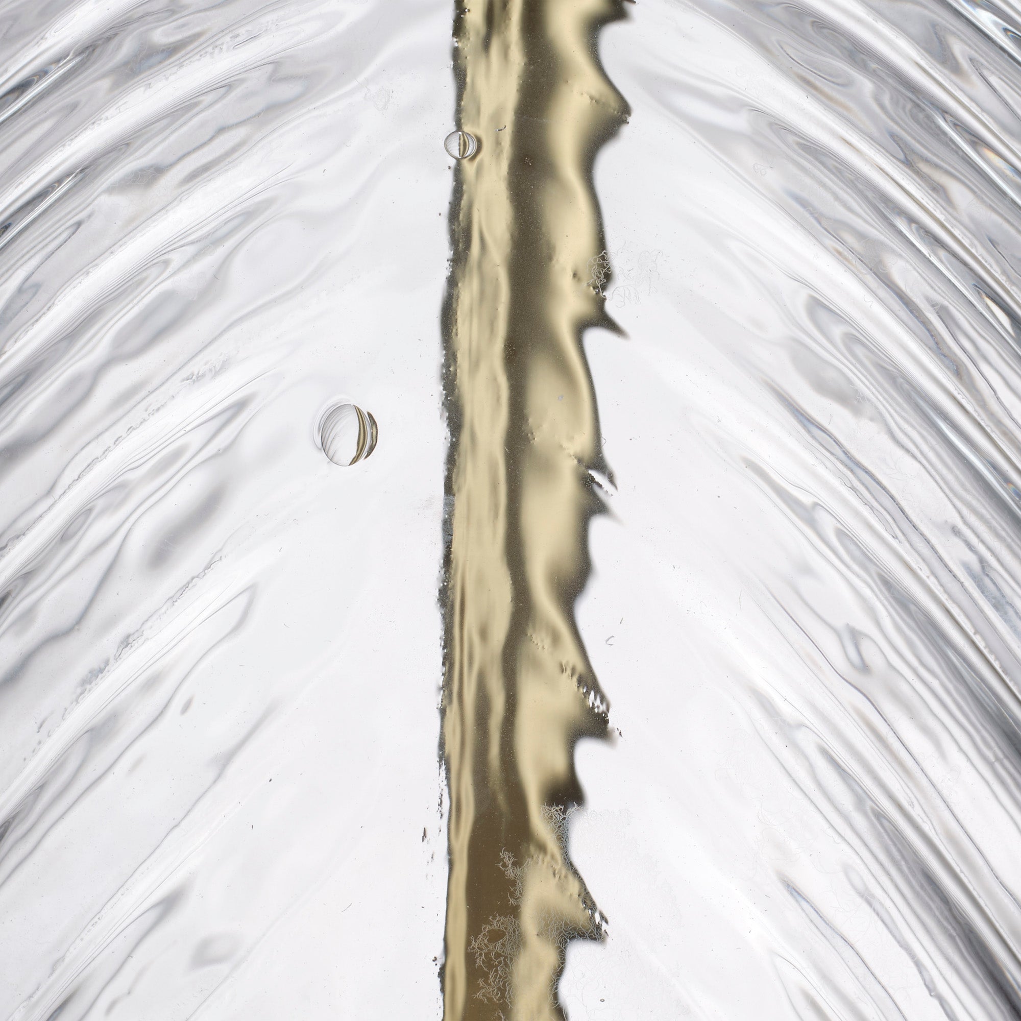 Corven Ribbed Glass Lamp