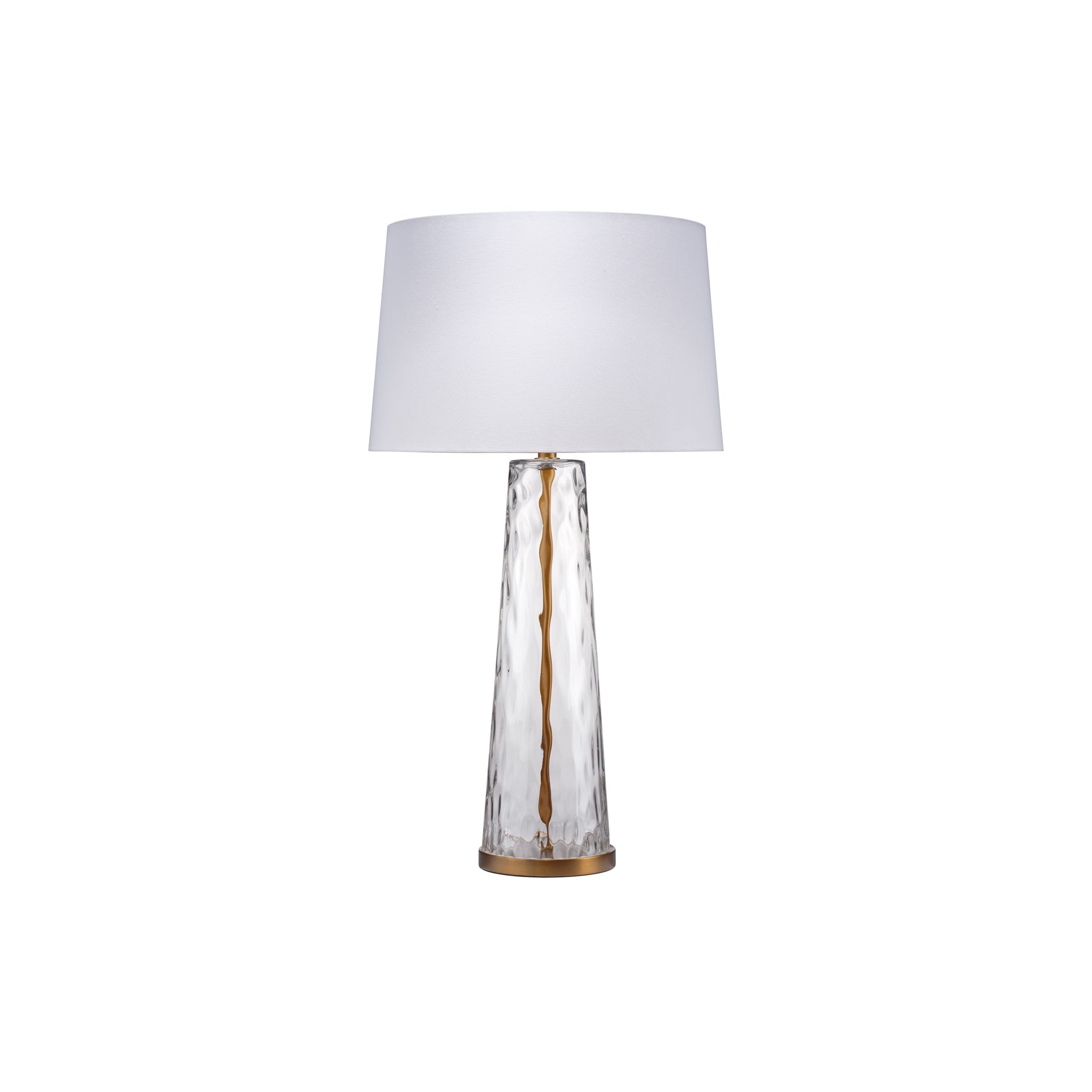 Valdren Hammered Glass Lamp