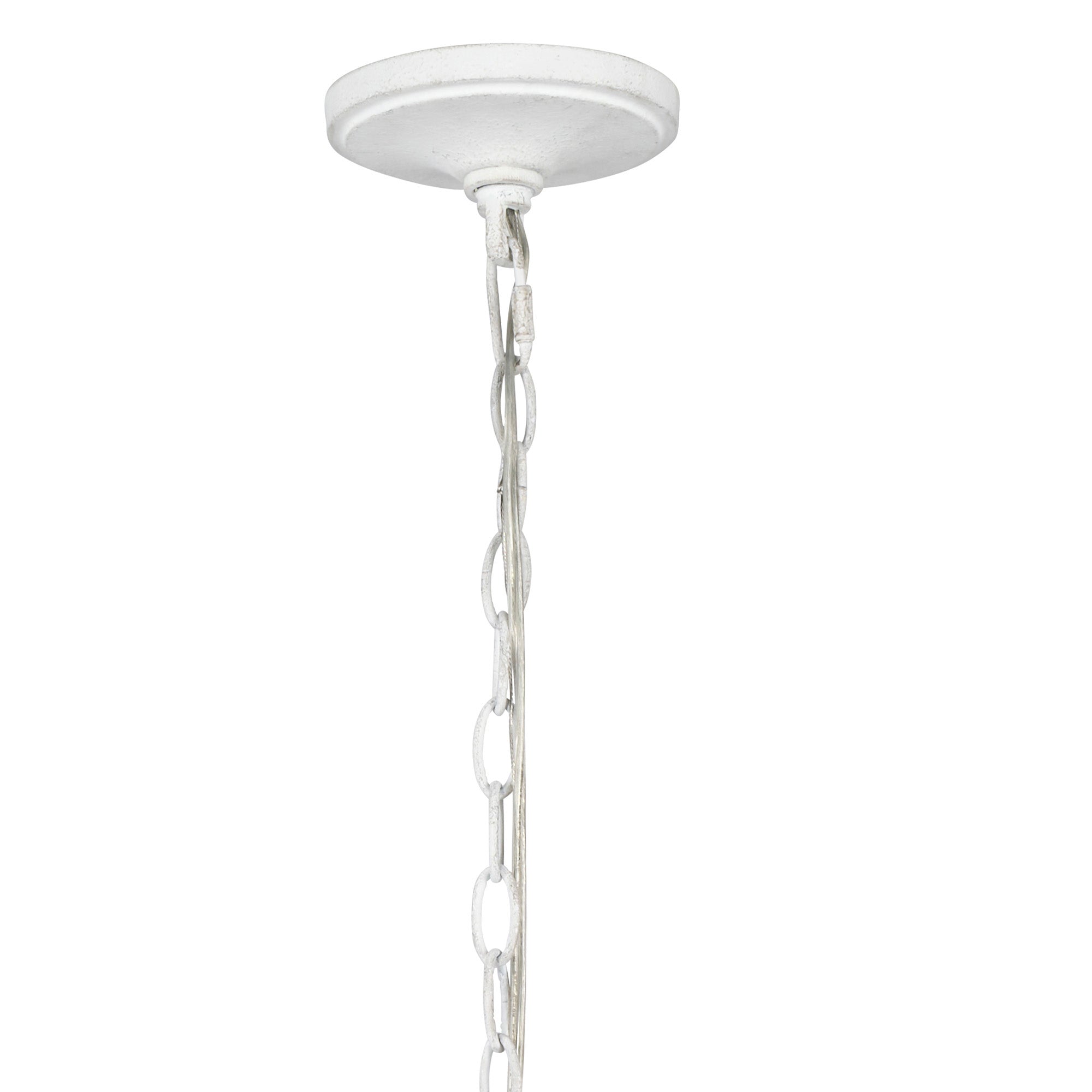 Everset Plaster Leaf Chandelier