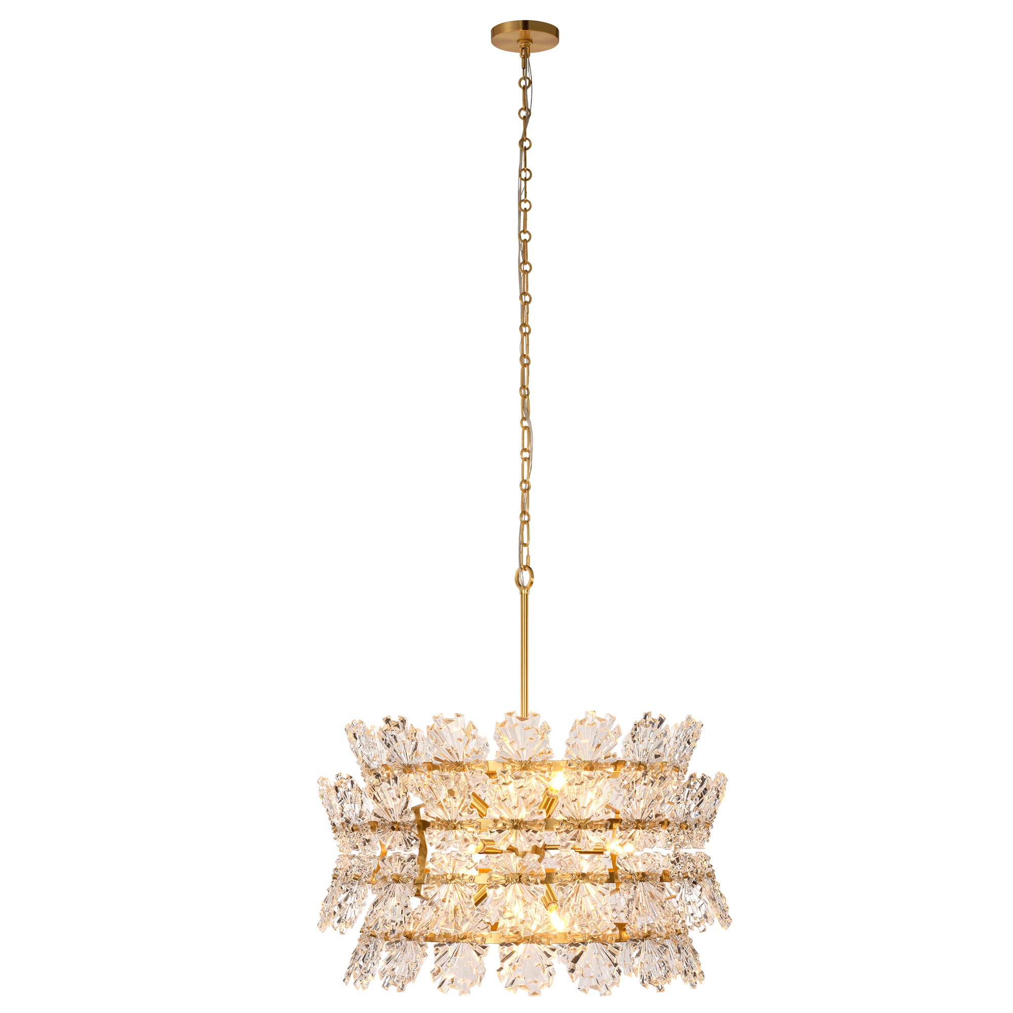 Astrielle Glass 9 Light Chandelier