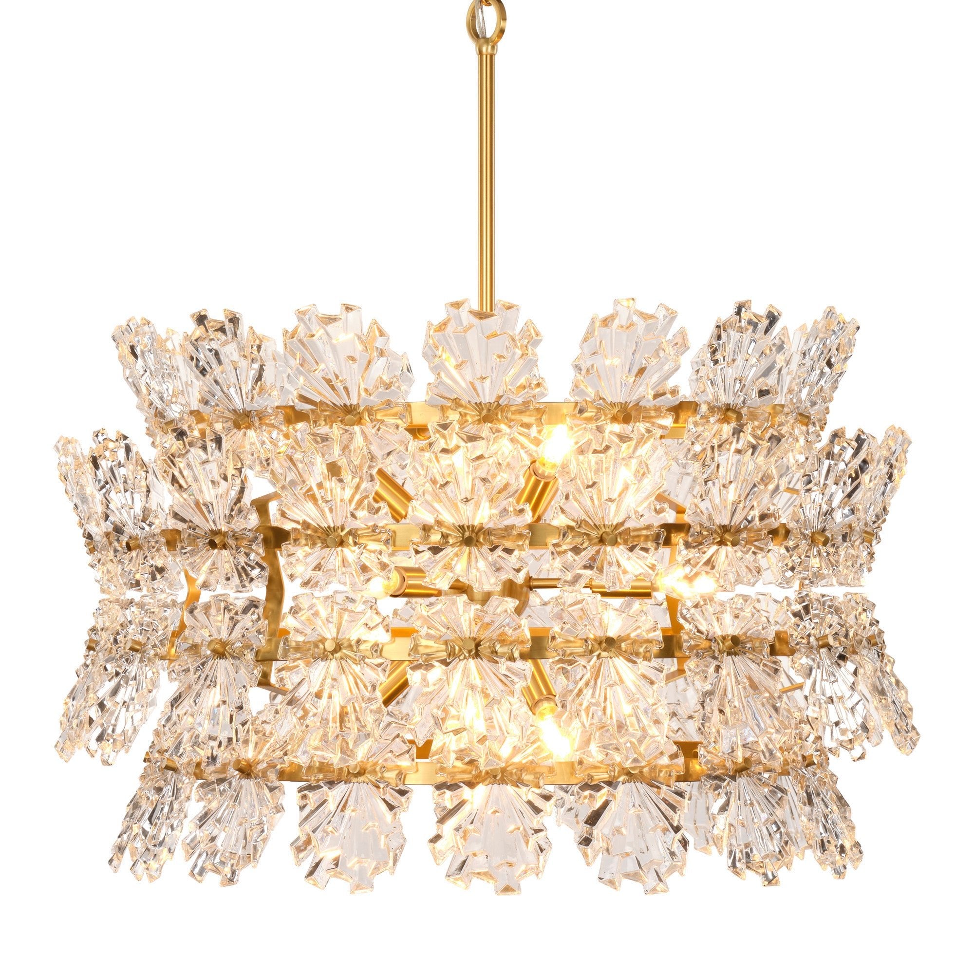 Astrielle Glass 9 Light Chandelier