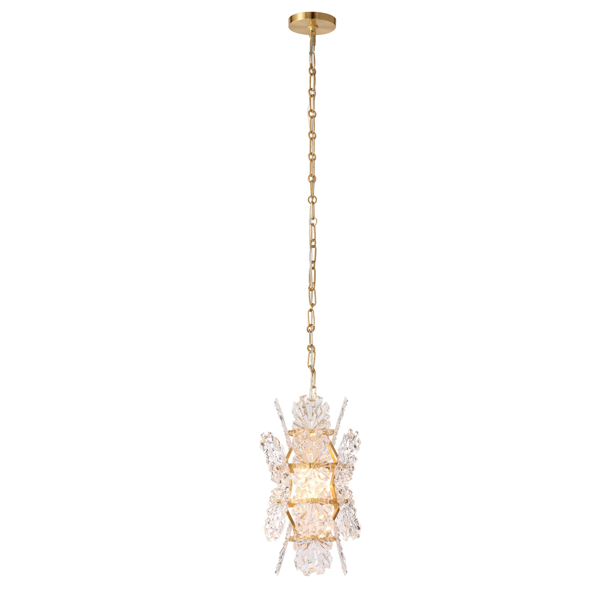 Elarion 1-Light Glass Pendant
