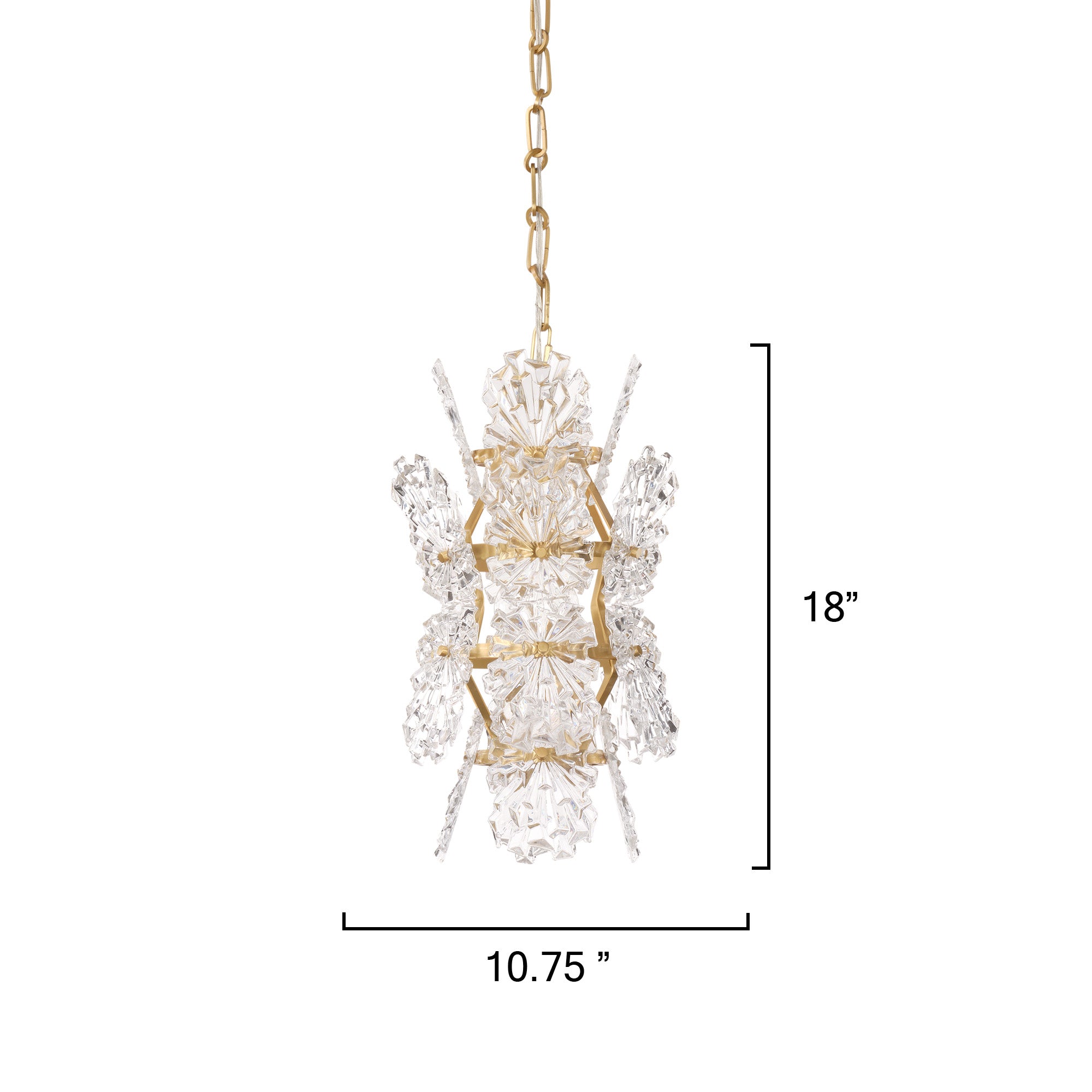 Elarion 1-Light Glass Pendant