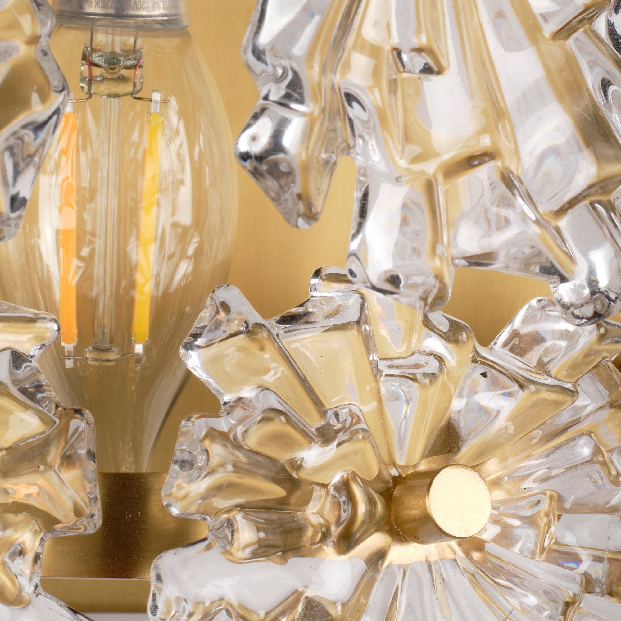 Elarion 2-Light Glass Sconce