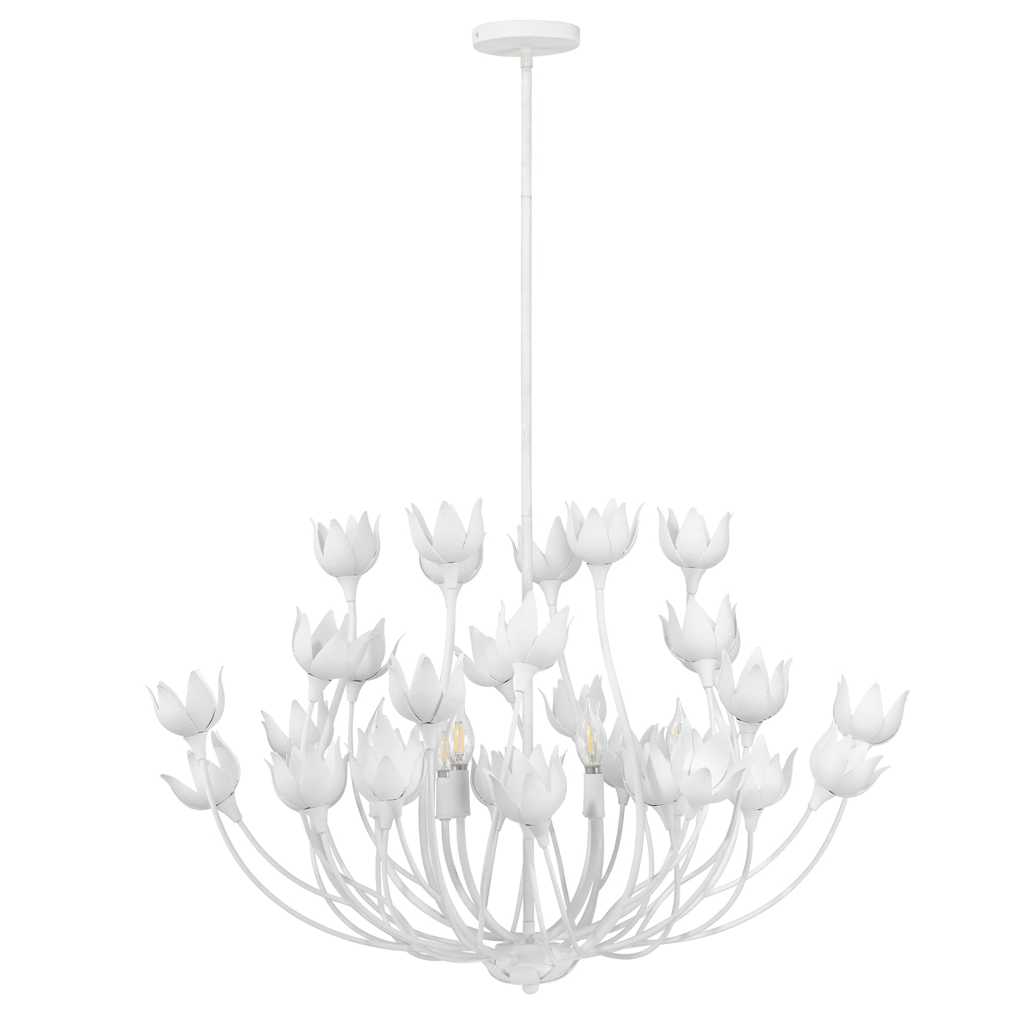 Floravelle Floral 6 Light Chandelier
