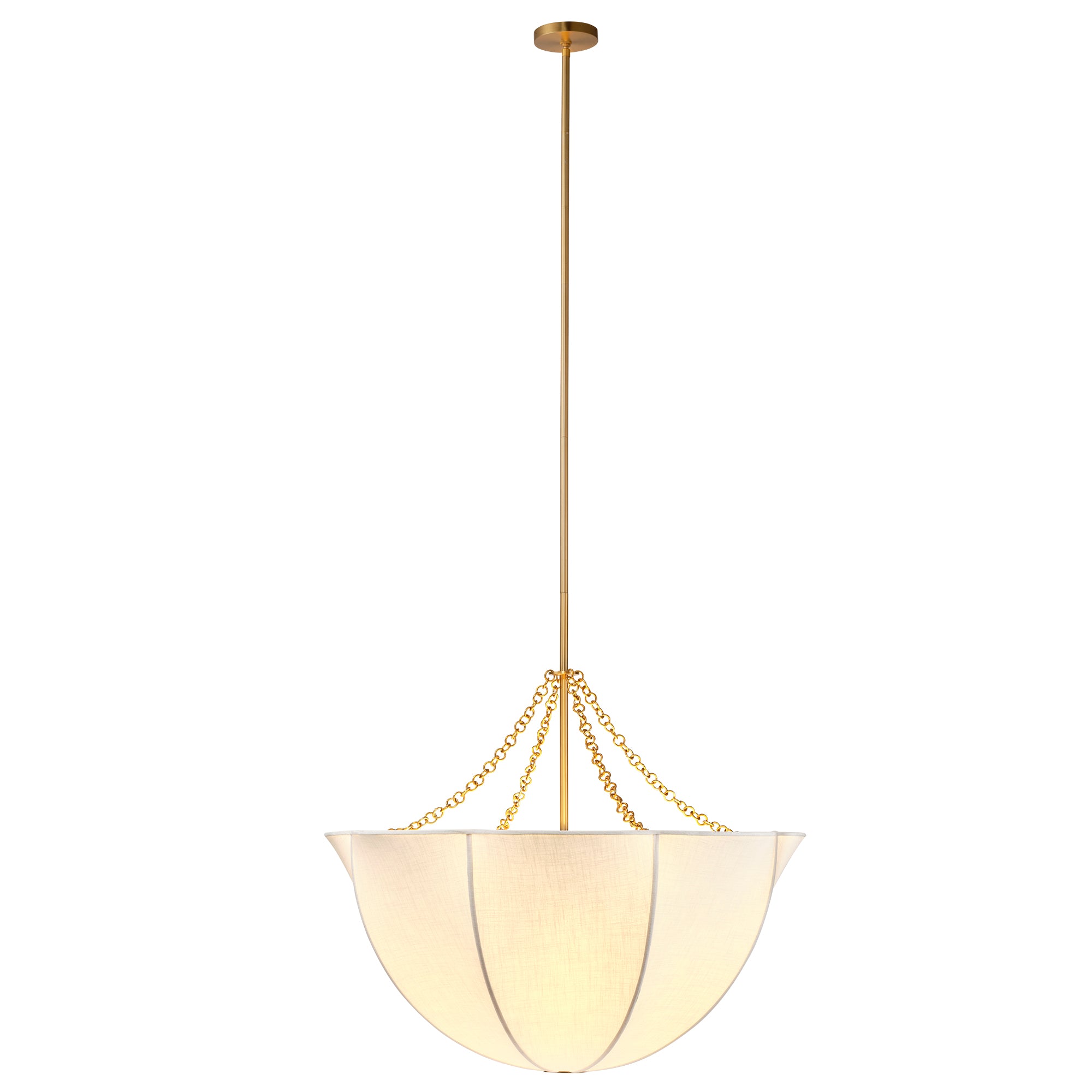 Avenleigh Linen Dome Chandelier