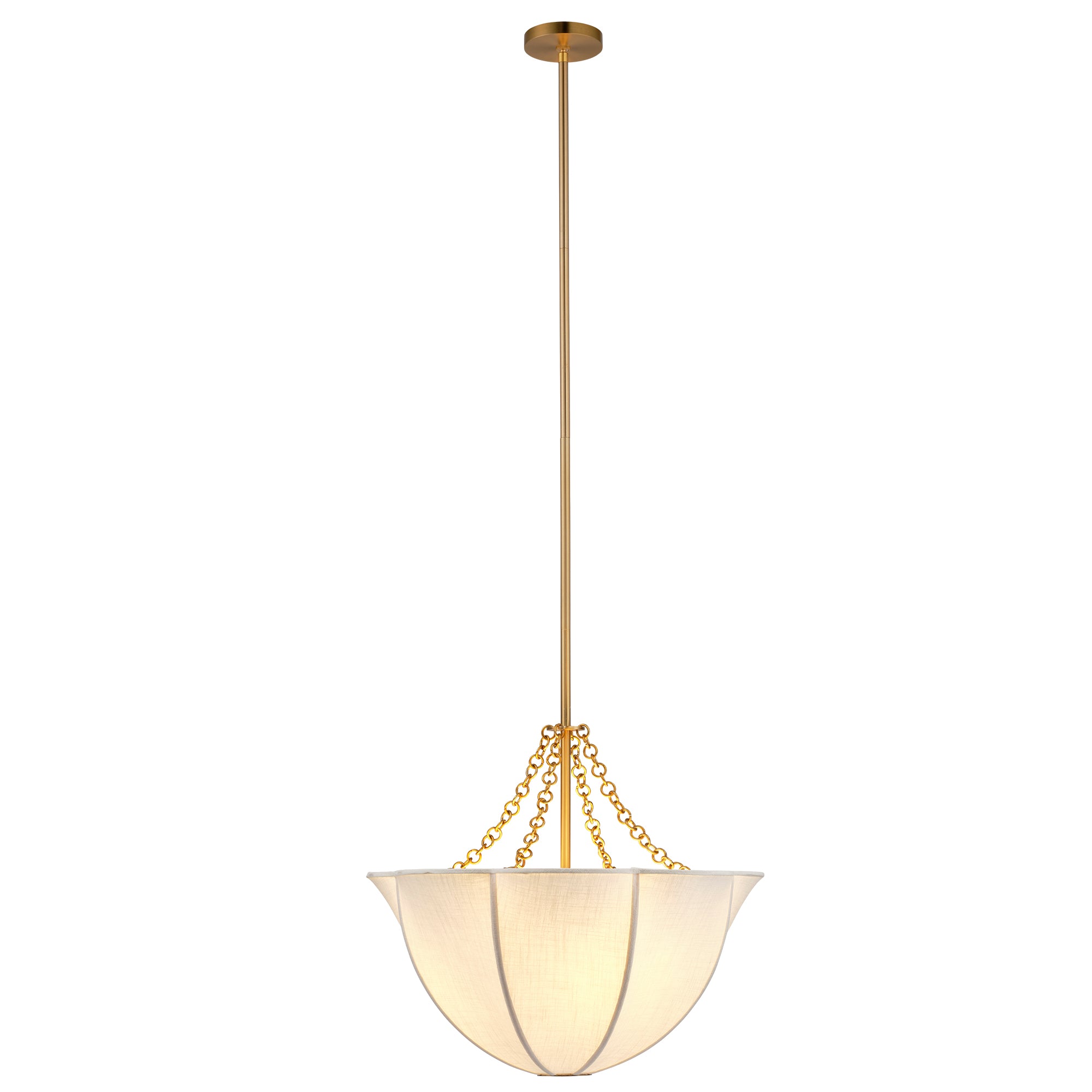 Avenleigh Linen Dome Chandelier