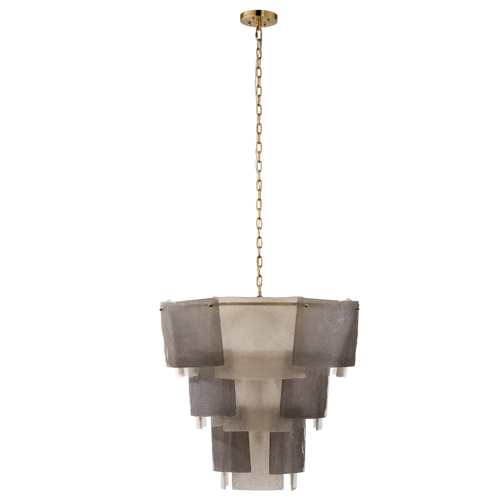 Caulder Seeded Glass Chandelier