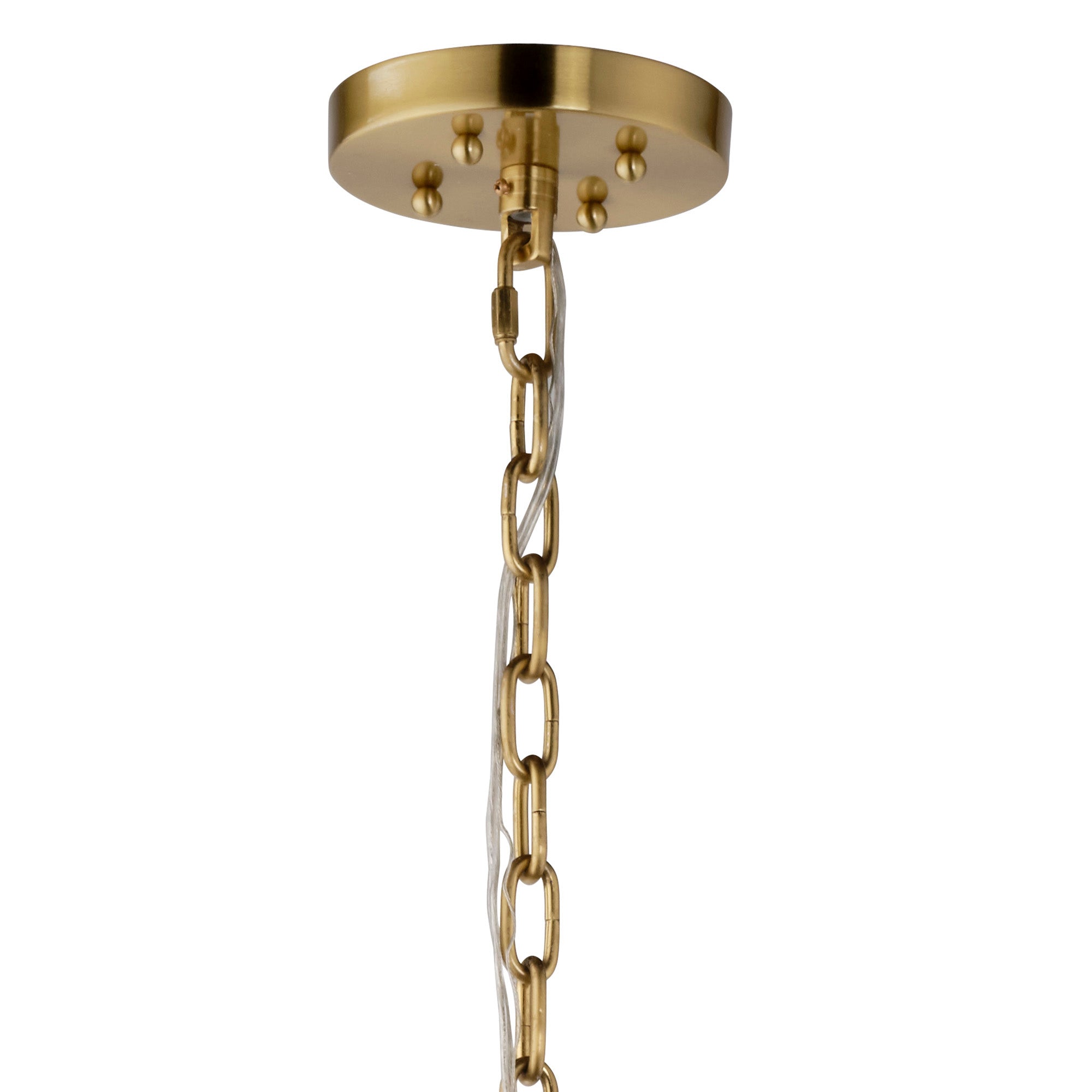 Caulder Seeded Glass Chandelier