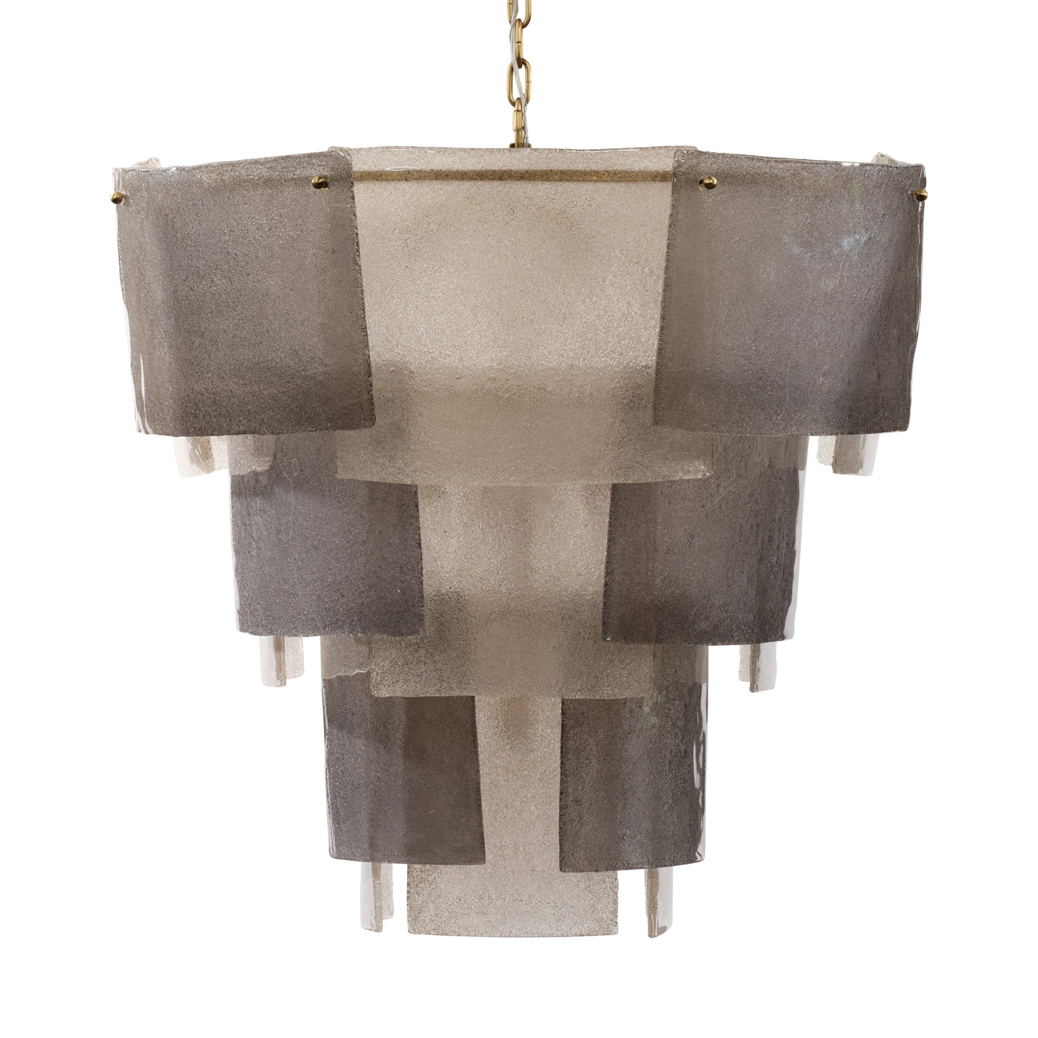 Caulder Seeded Glass Chandelier