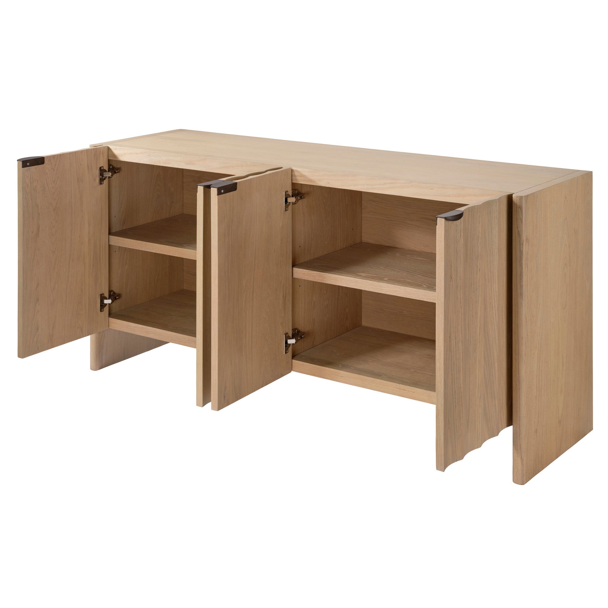 Rothbury Fluted Oak Credenza