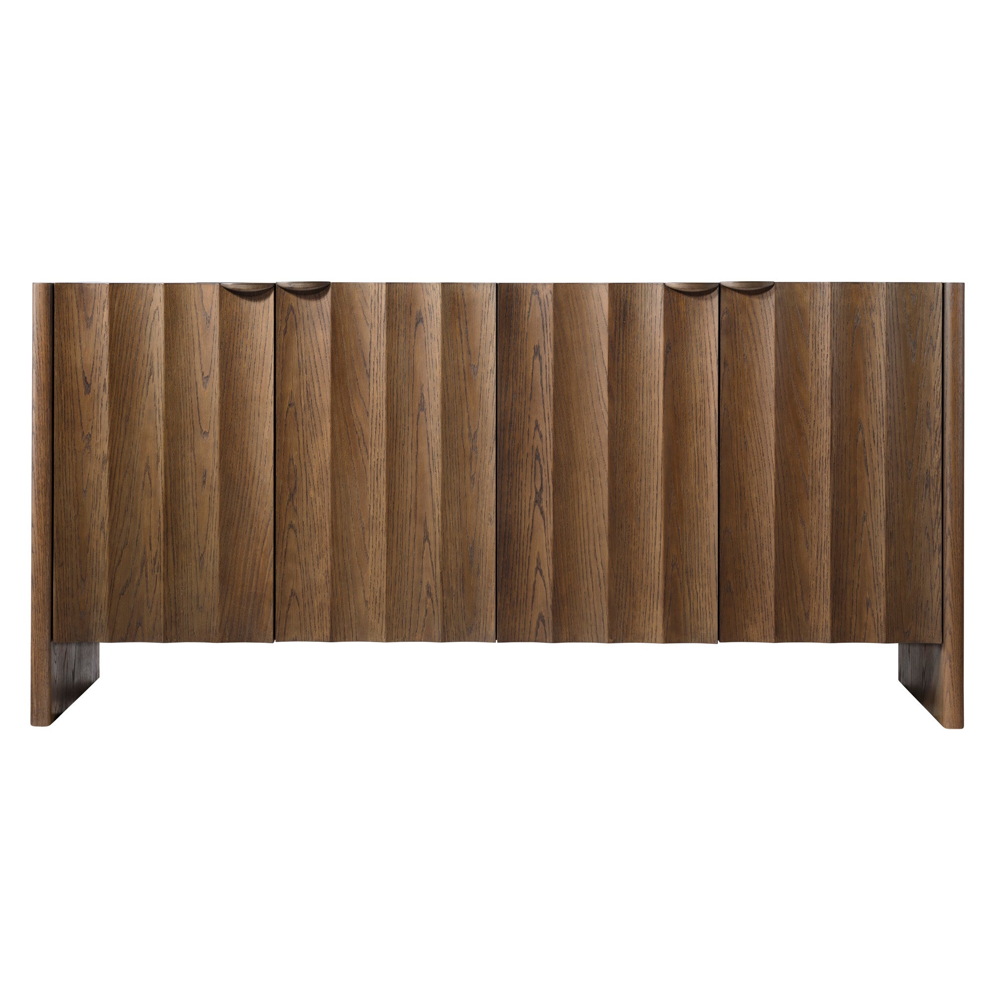 Rothbury Fluted Oak Credenza