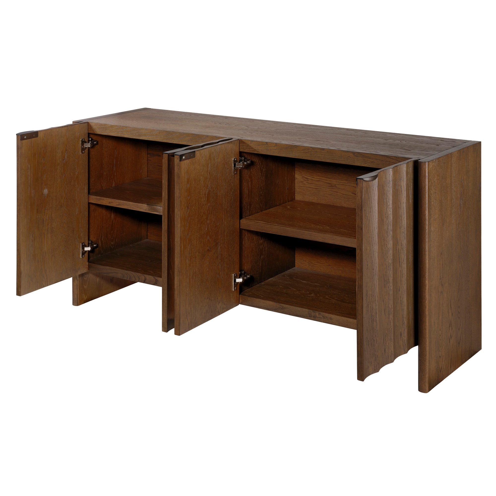 Rothbury Fluted Oak Credenza