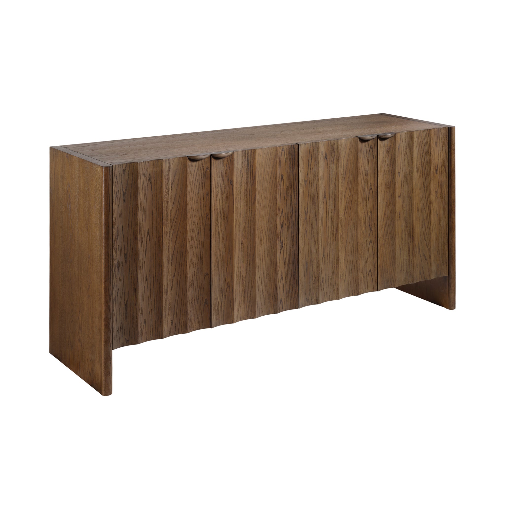 Rothbury Fluted Oak Credenza