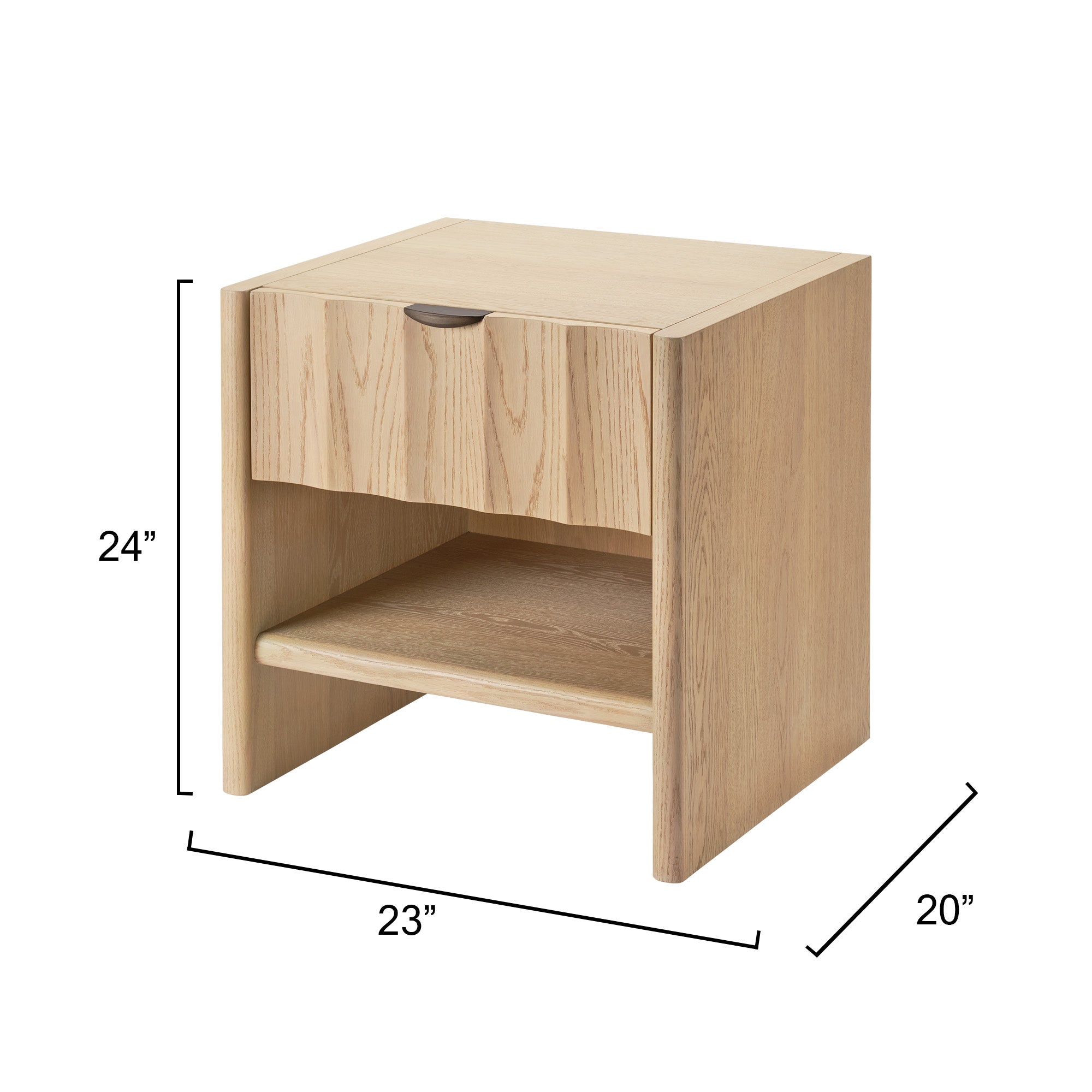 Rothbury Open Shelf Nightstand