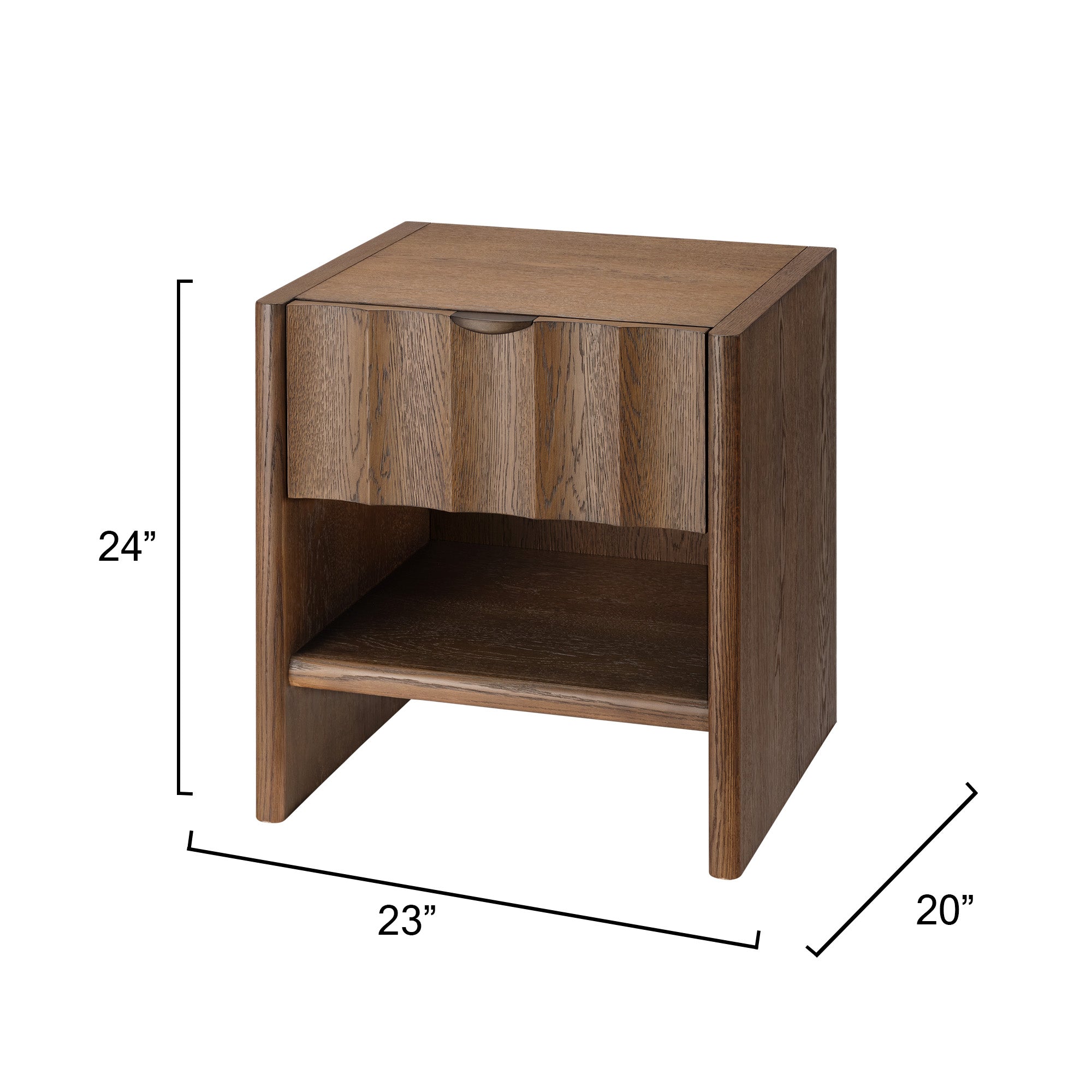 Rothbury Open Shelf Nightstand