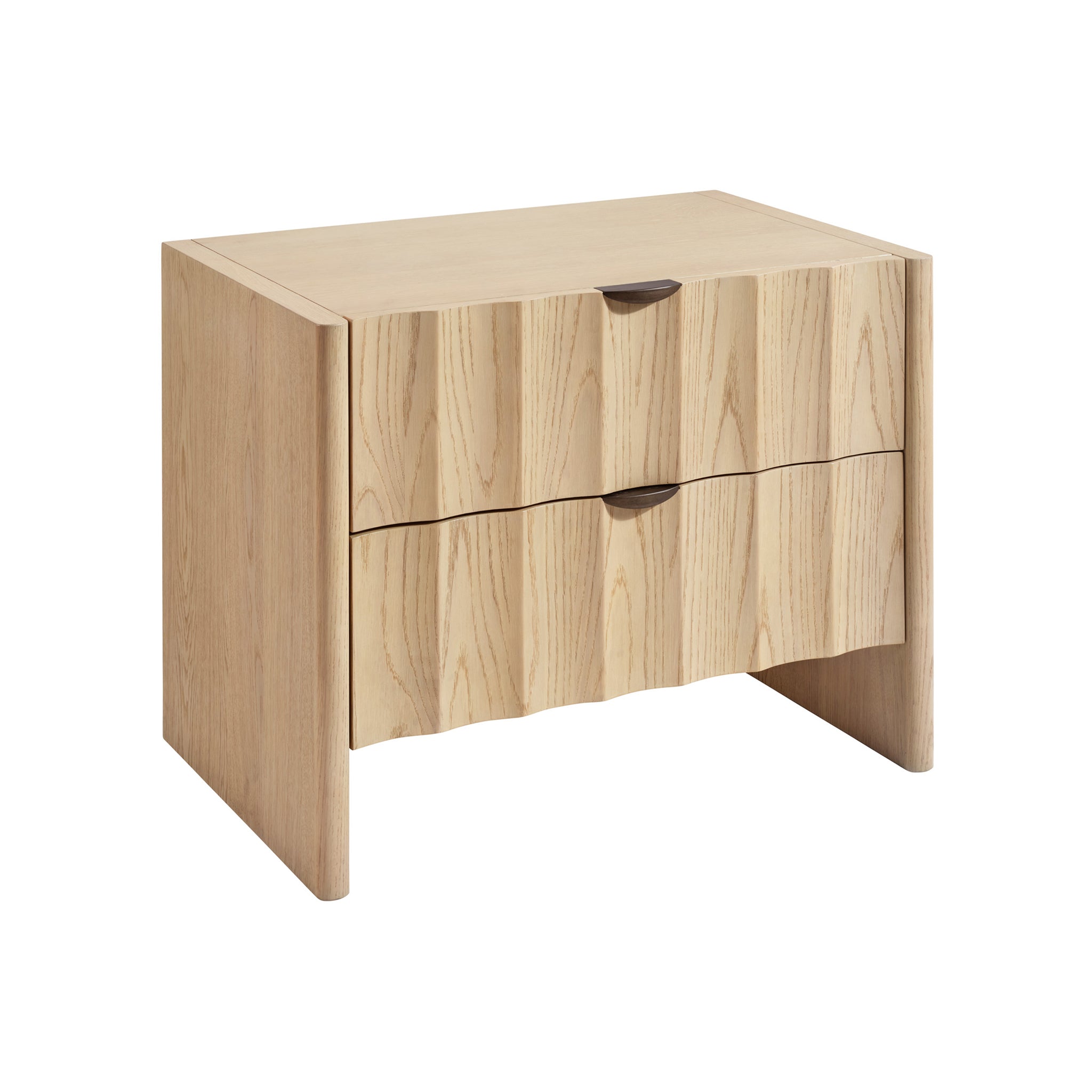 Rothbury Fluted Oak Nightstand