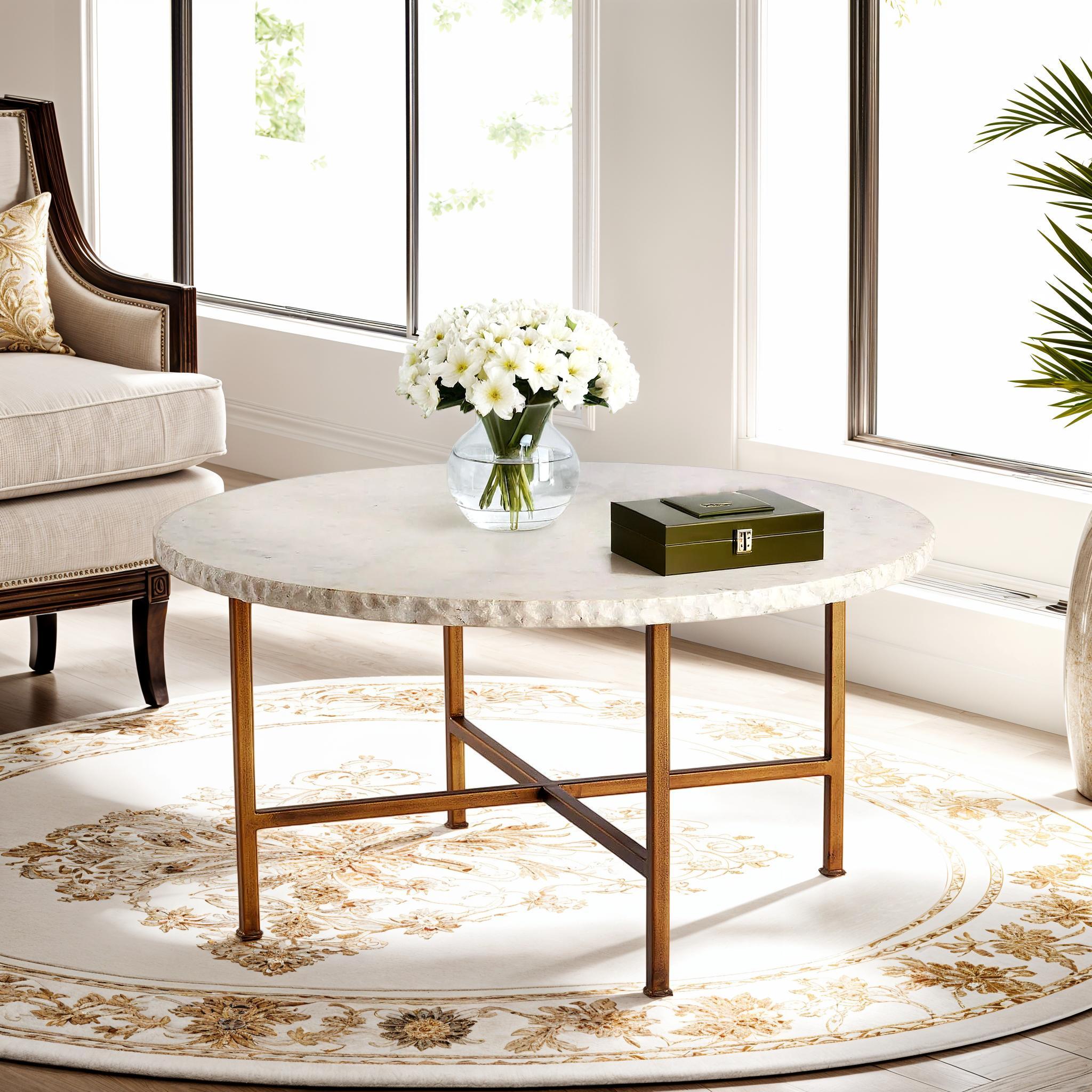 Chiseled Edge Coffee Table