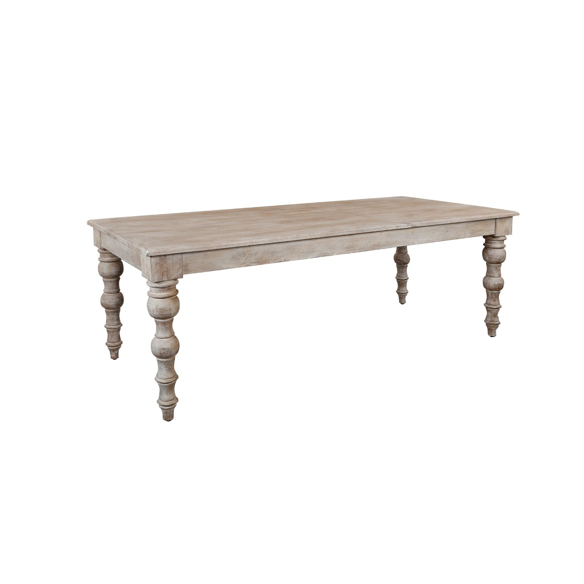 Matera Carved Wood Dining Table