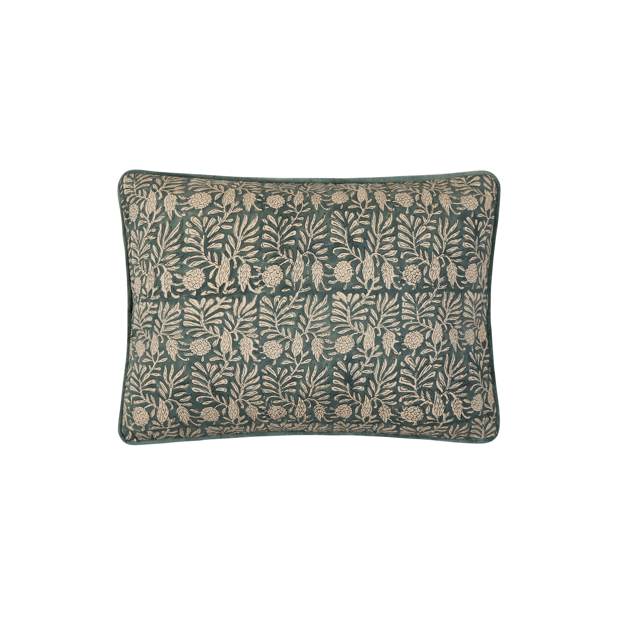 Avyara Block Print Pillow - Wisteria