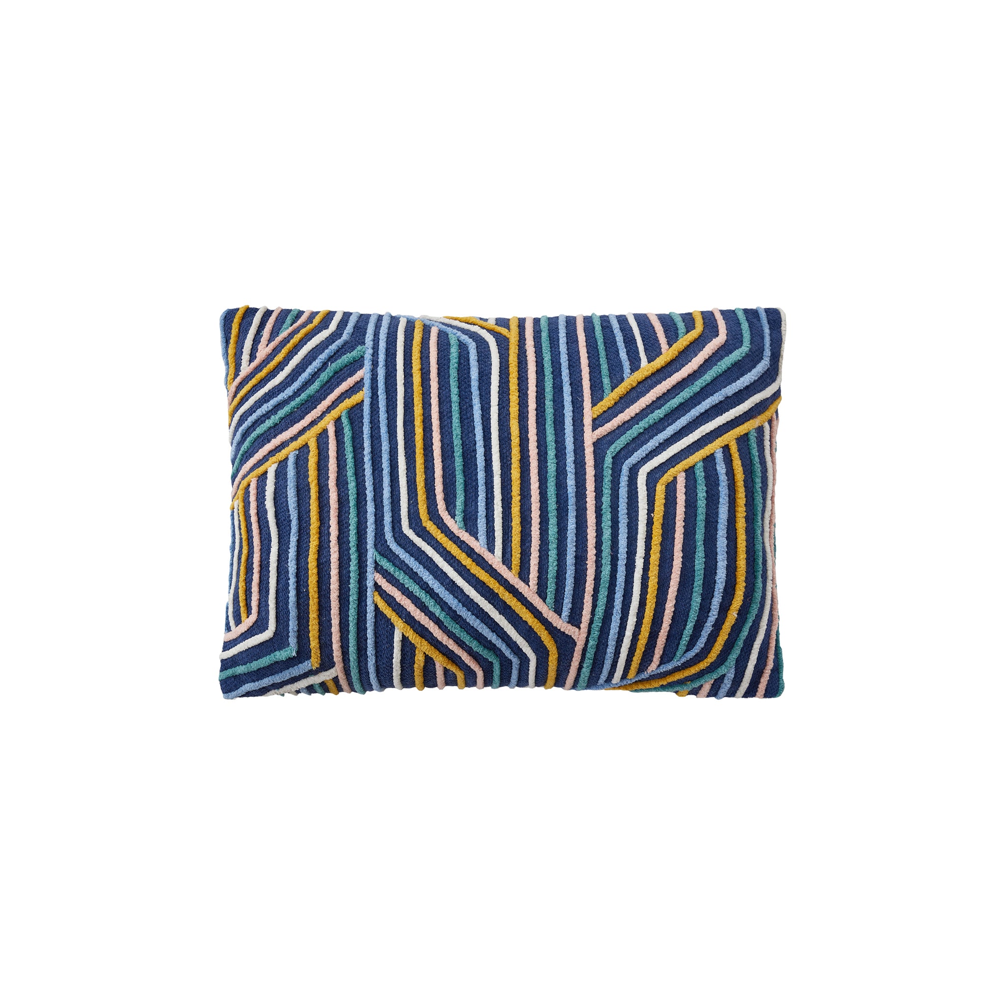 Tirava Embroidered Pillow - Wisteria