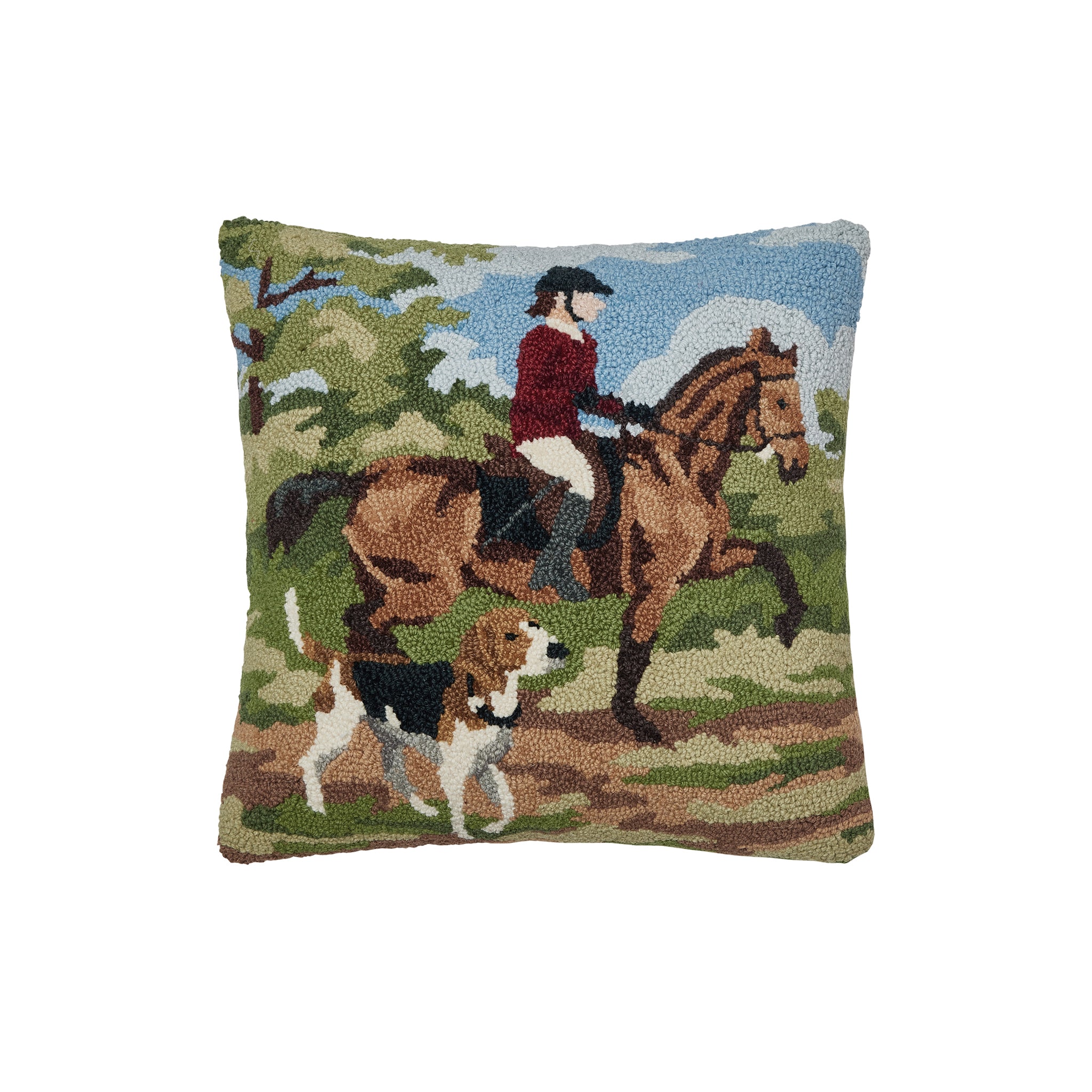 Montreval Hooked Pillow - Wisteria