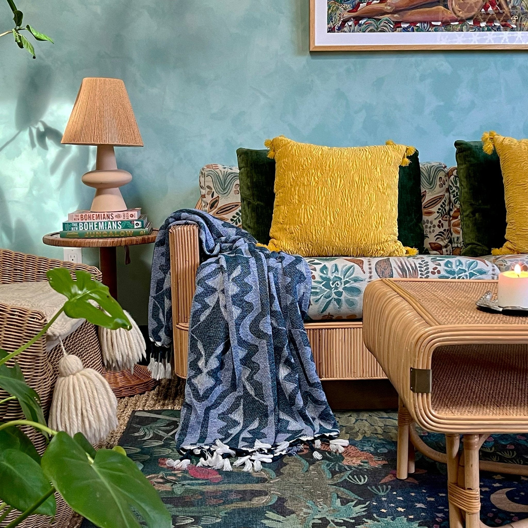 Navelle Woven Throw - Wisteria