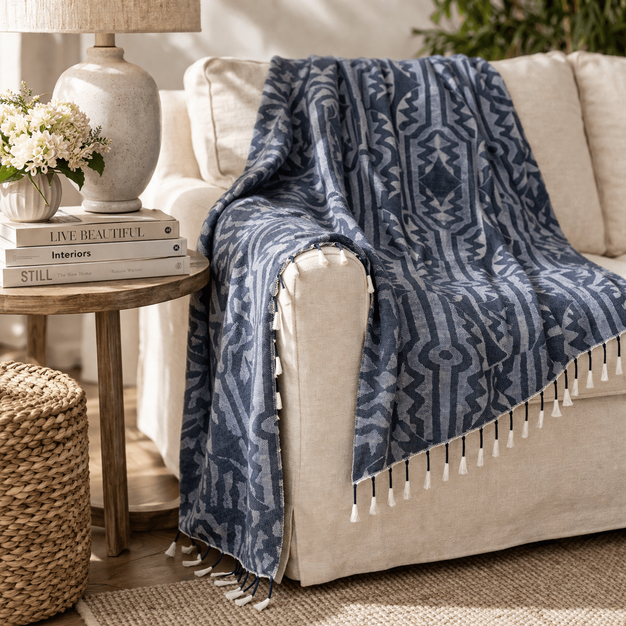 Navelle Woven Throw - Wisteria
