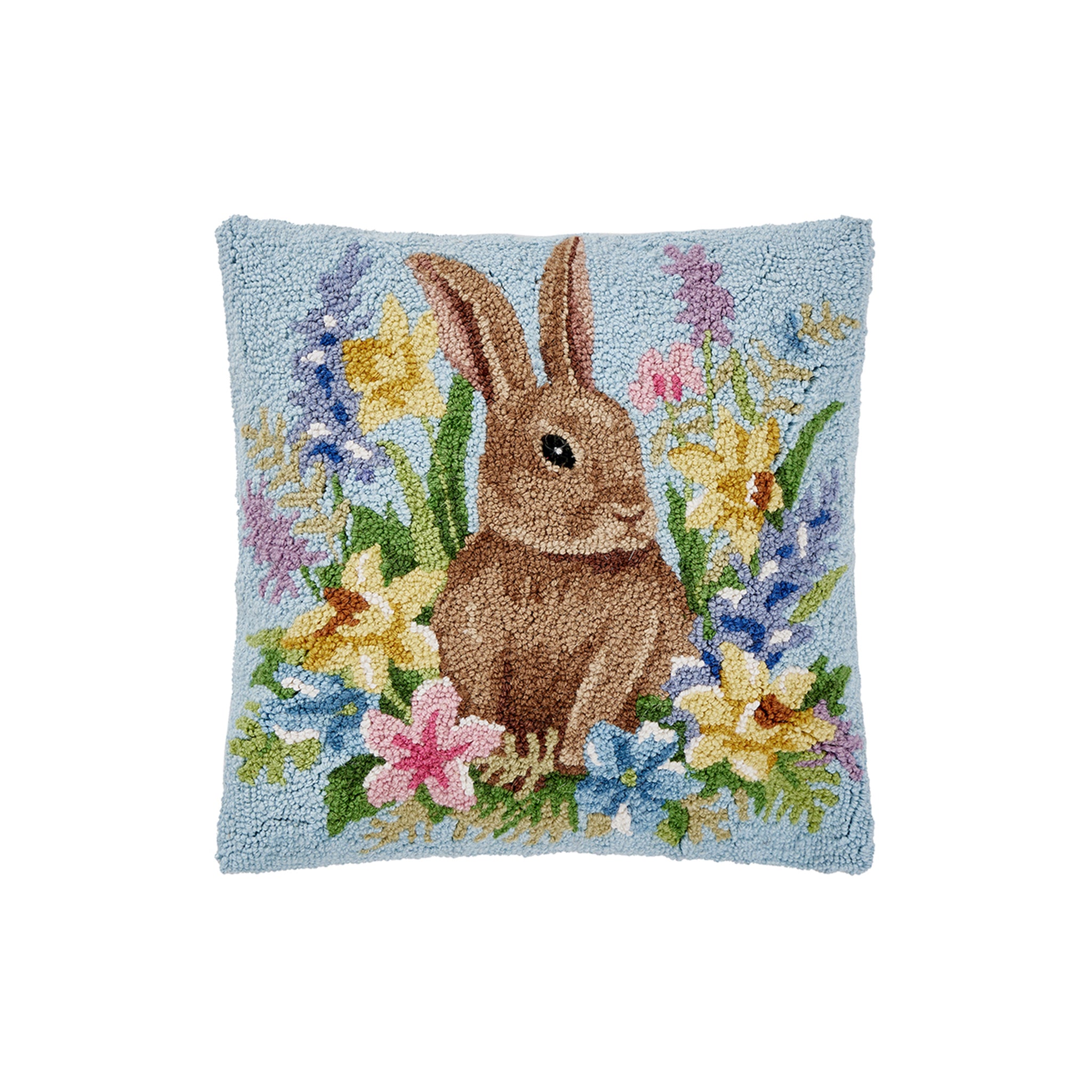 Valmere Garden Hooked Pillow - Wisteria