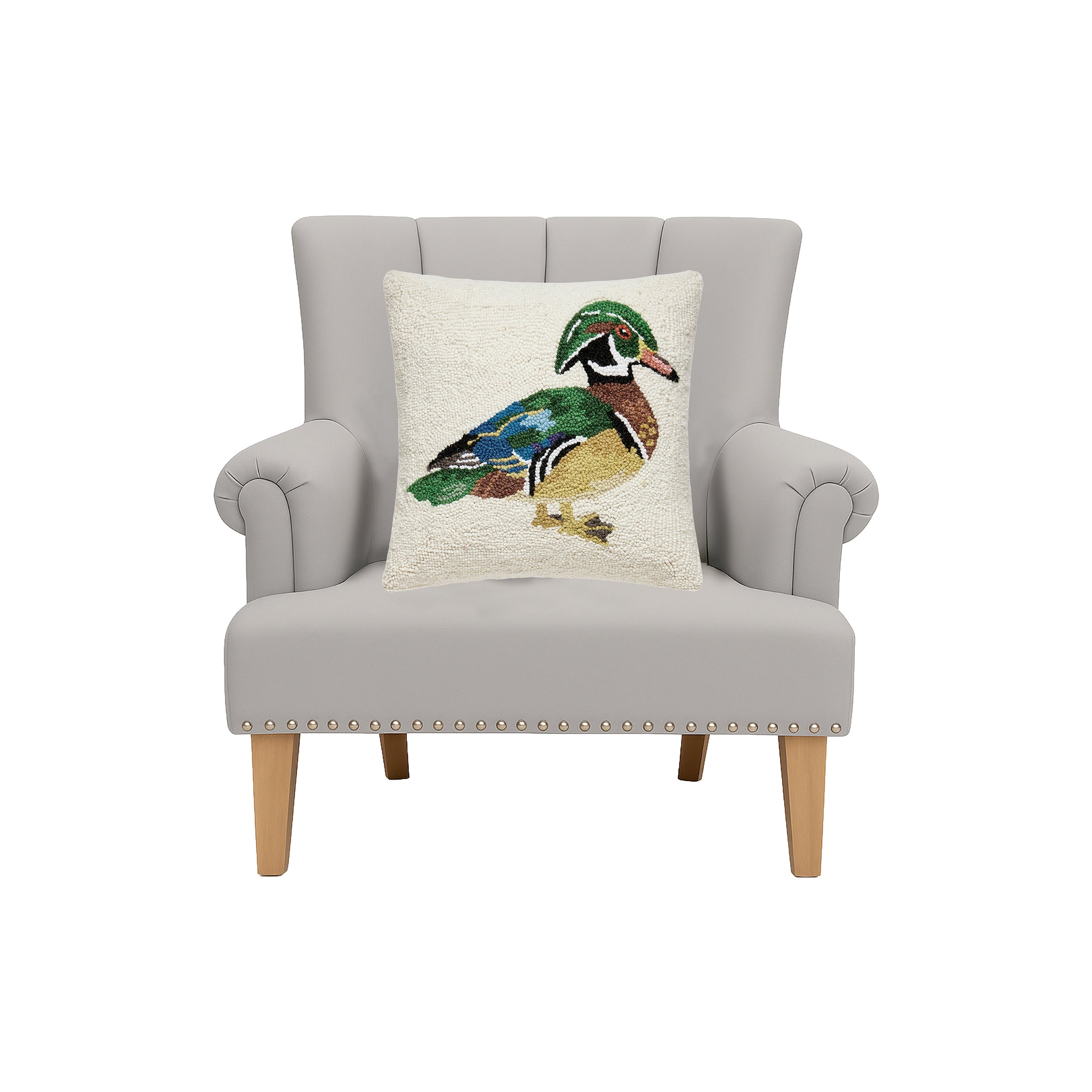 Brackenridge Wool Hook Pillow