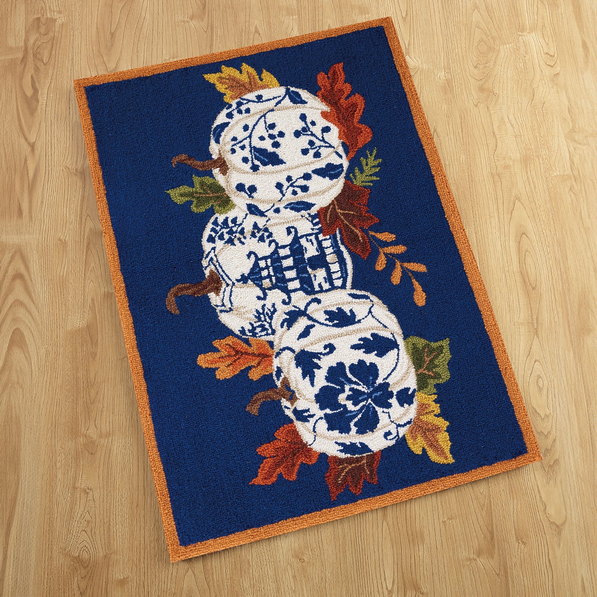 Chiswick Chinoiserie Pumpkin Rug - Wisteria