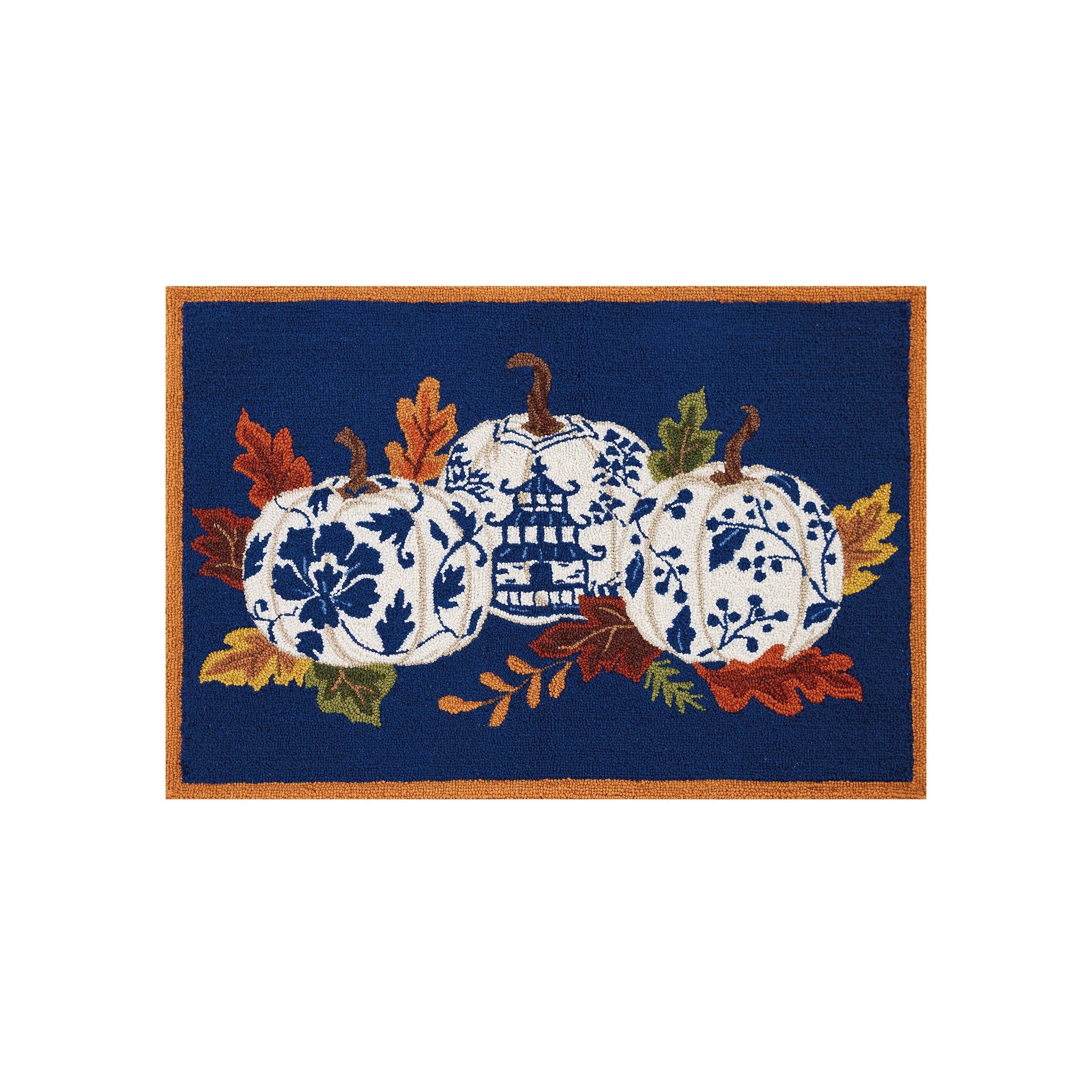 Chiswick Chinoiserie Pumpkin Rug - Wisteria